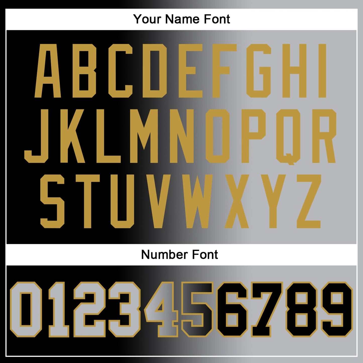 Custom Stitched Black Gray-Old Gold Gradient Fashion Sports Pullover Sweatshirt Hoodie view 4