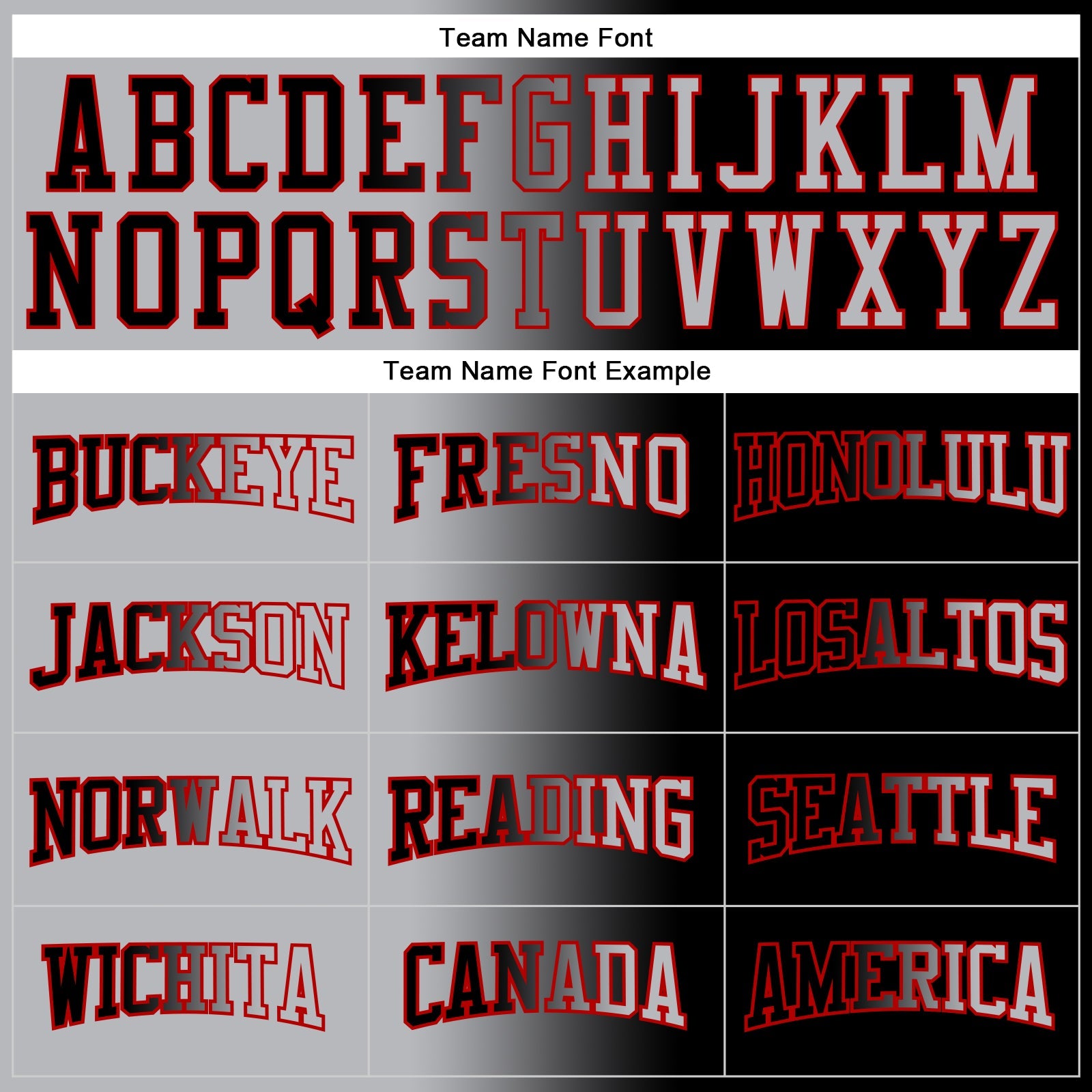 Custom Stitched Black Gray-Red Gradient Fashion Sports Pullover Sweatshirt Hoodie view 3