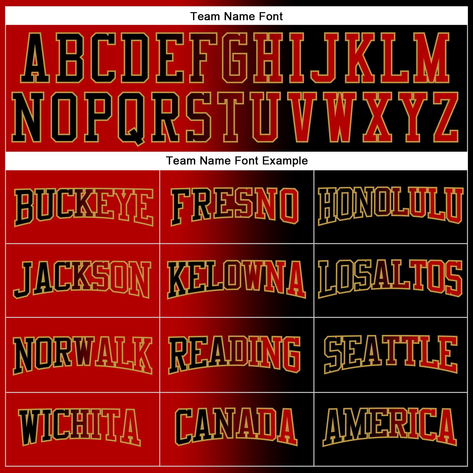 Custom Stitched Black Red-Old Gold Gradient Fashion Sports Pullover Sweatshirt Hoodie view 3