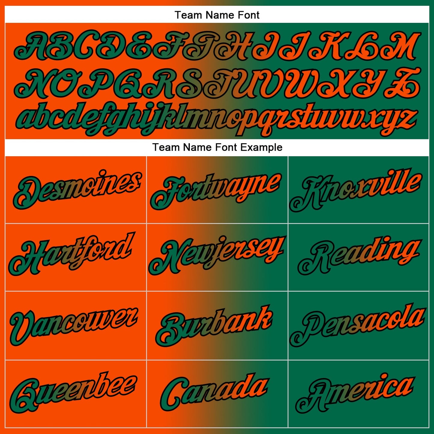 Custom Stitched Kelly Green Orange-Black Gradient Fashion Sports Pullover Sweatshirt Hoodie view 3