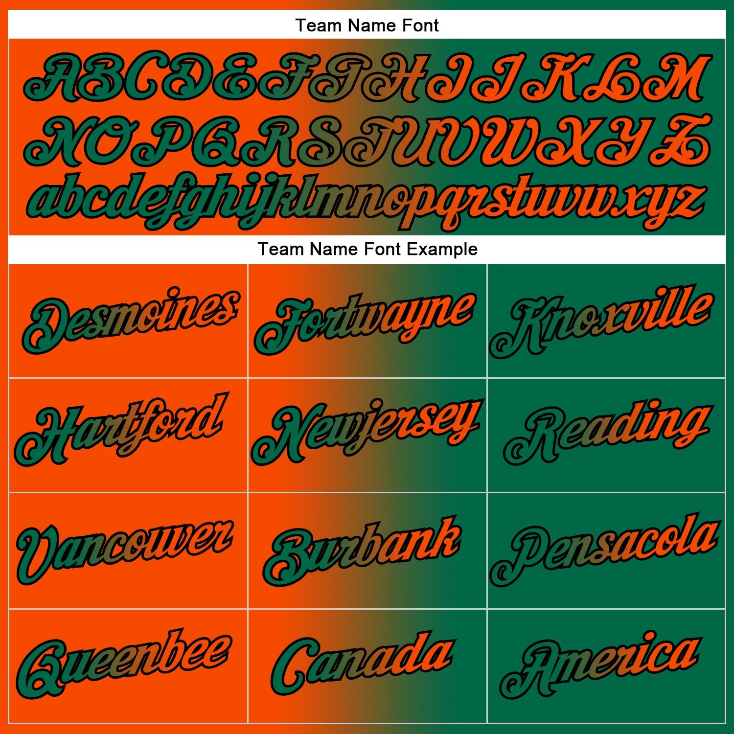 Custom Stitched Kelly Green Orange-Black Gradient Fashion Sports Pullover Sweatshirt Hoodie view 3
