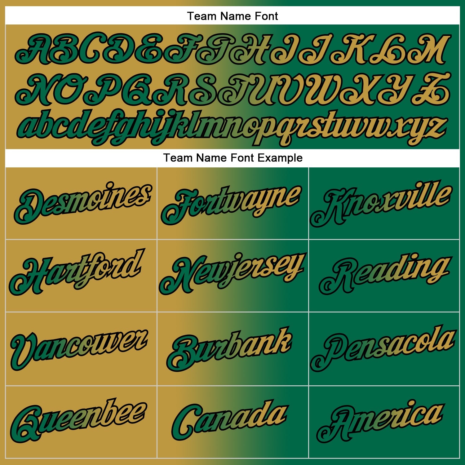 Custom Stitched Kelly Green Old Gold-Black Gradient Fashion Sports Pullover Sweatshirt Hoodie view 3