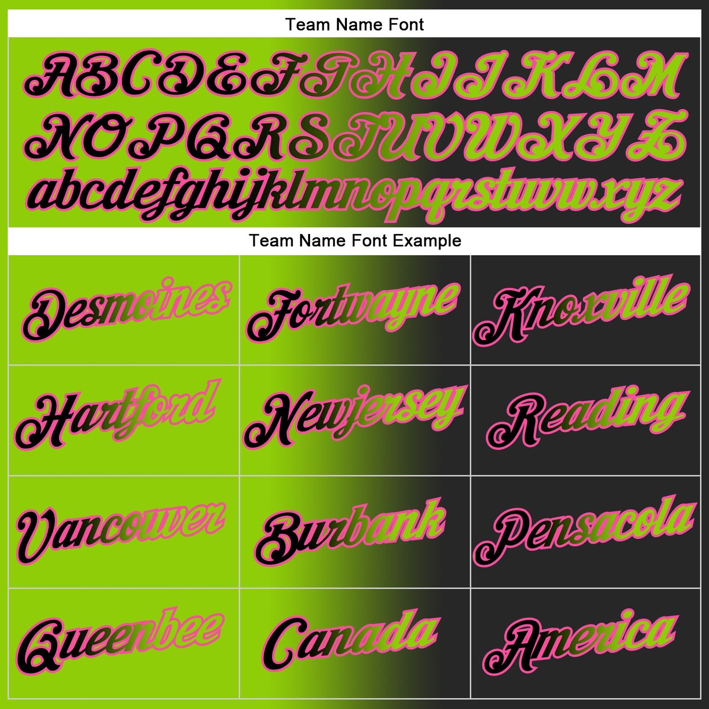 Custom Stitched Black Neon Green-Pink Gradient Fashion Sports Pullover Sweatshirt Hoodie view 3