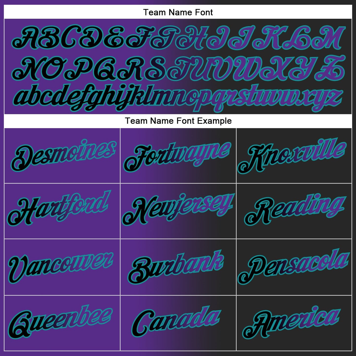 Custom Stitched Black Purple-Teal Gradient Fashion Sports Pullover Sweatshirt Hoodie view 3