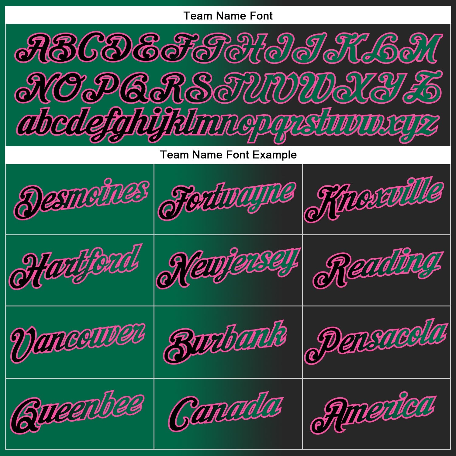 Custom Stitched Black Kelly Green-Pink Gradient Fashion Sports Pullover Sweatshirt Hoodie view 3