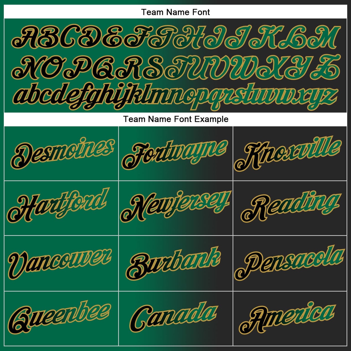 Custom Stitched Black Kelly Green-Old Gold Gradient Fashion Sports Pullover Sweatshirt Hoodie view 3