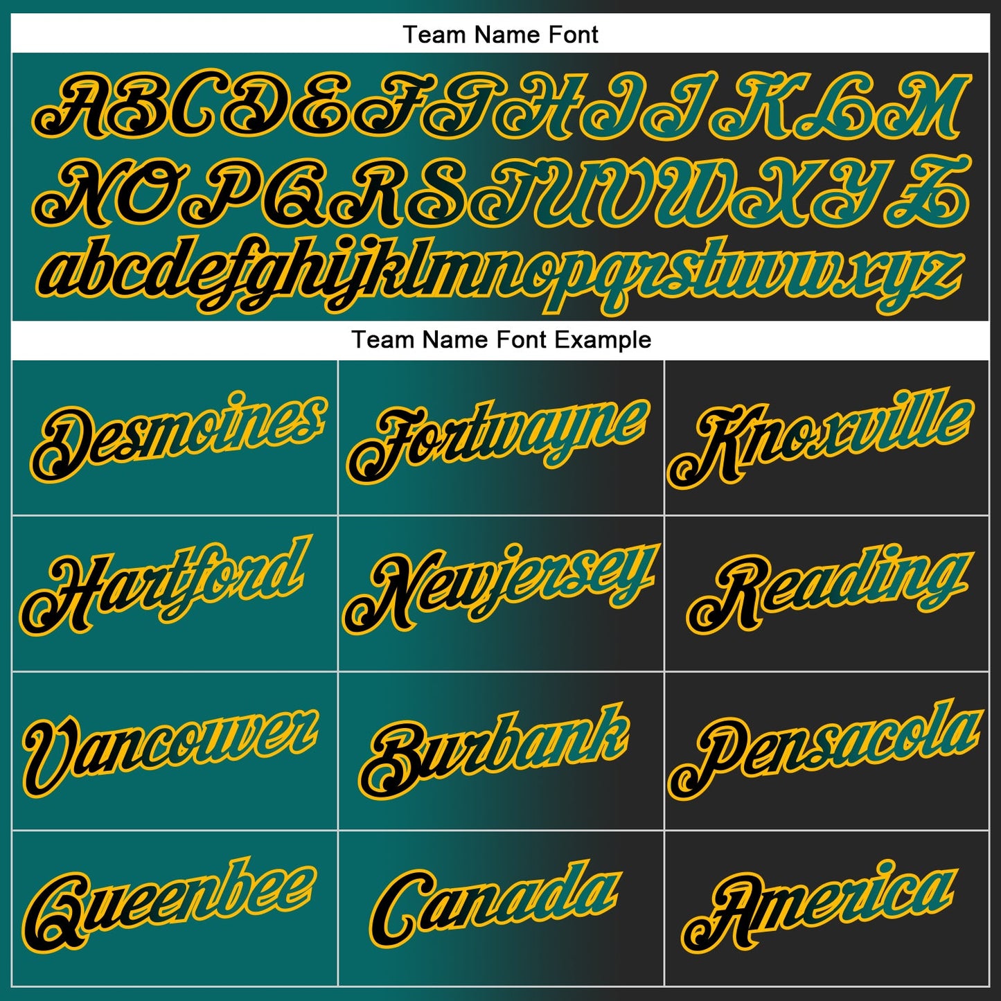 Custom Stitched Black Teal-Gold Gradient Fashion Sports Pullover Sweatshirt Hoodie view 3