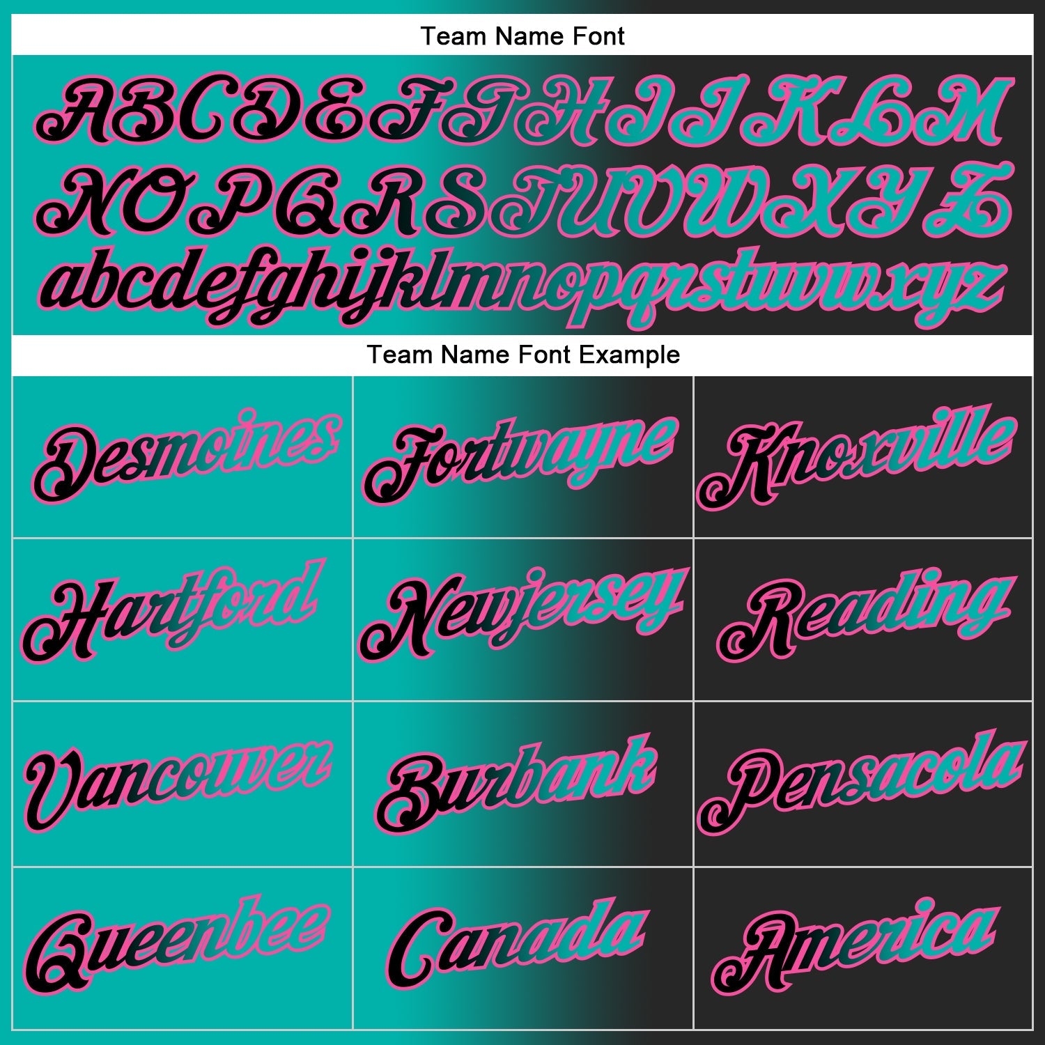 Custom Stitched Black Aqua-Pink Gradient Fashion Sports Pullover Sweatshirt Hoodie view 3