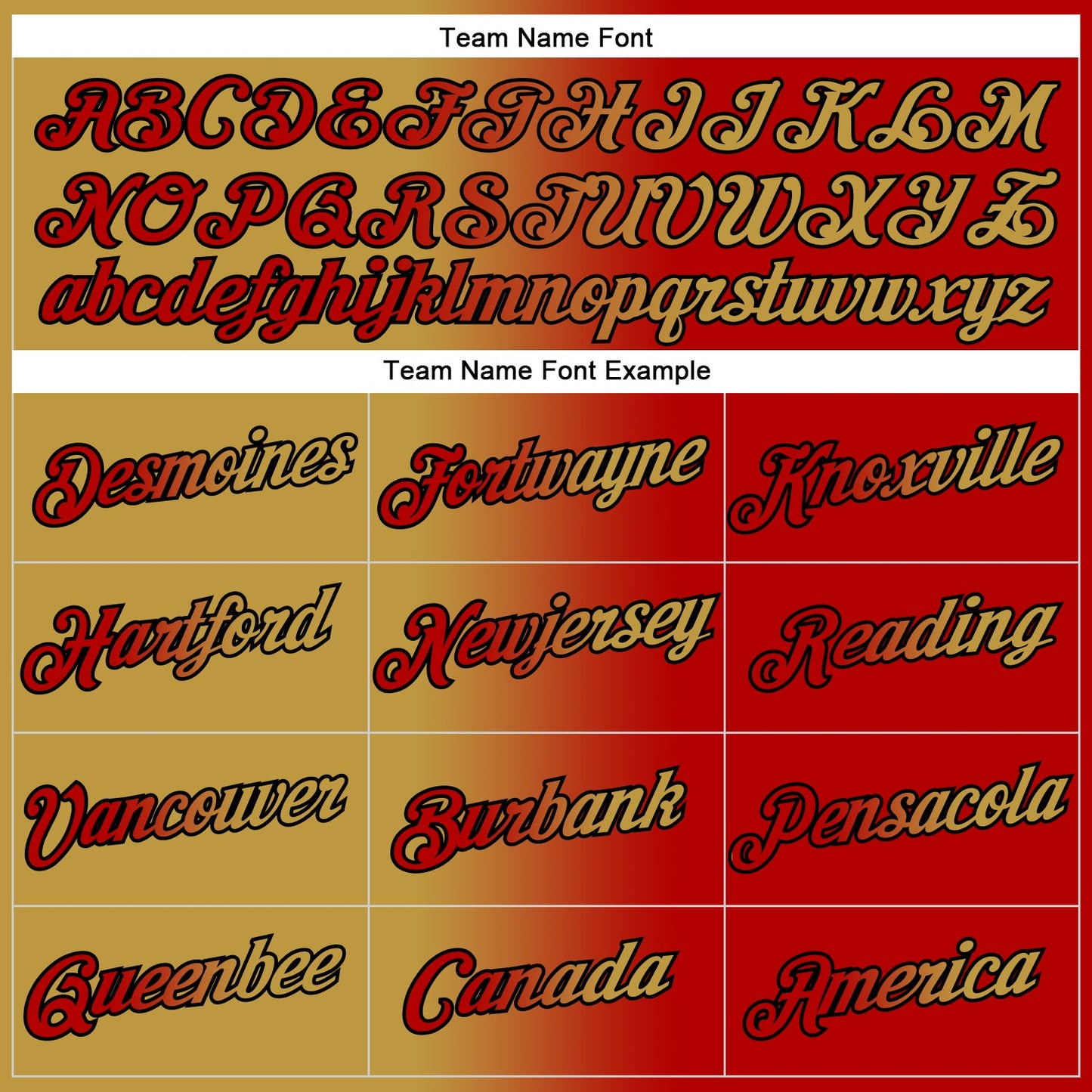 Custom Stitched Red Old Gold-Black Gradient Fashion Sports Pullover Sweatshirt Hoodie view 3