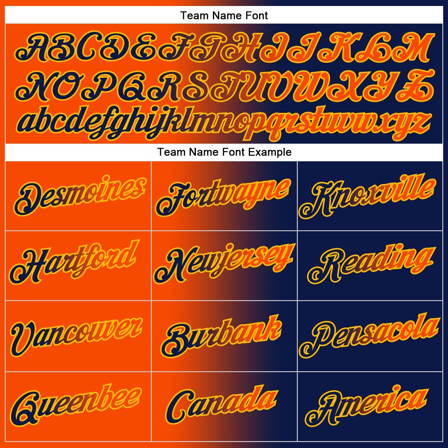 Custom Stitched Navy Orange-Gold Gradient Fashion Sports Pullover Sweatshirt Hoodie view 3