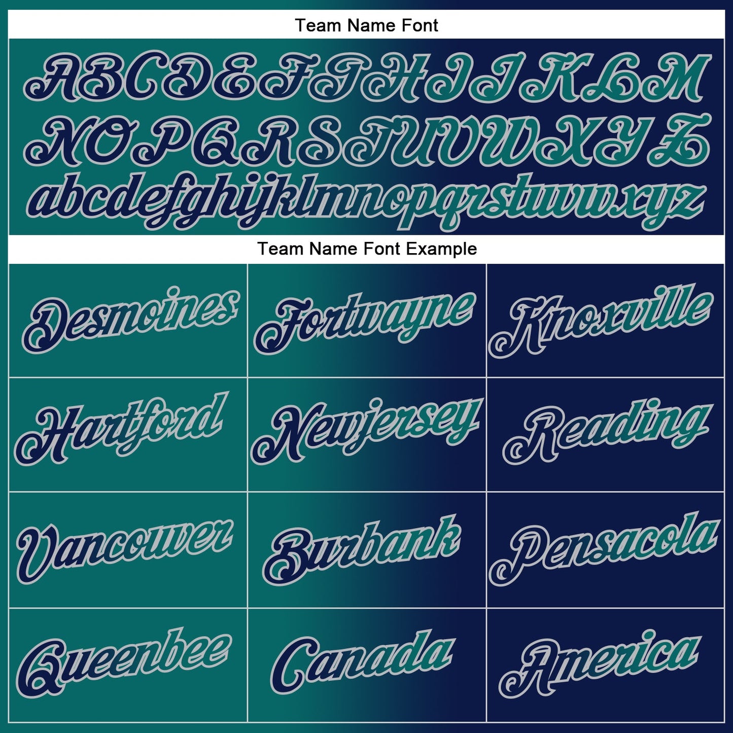 Custom Stitched Navy Teal-Gray Gradient Fashion Sports Pullover Sweatshirt Hoodie view 3