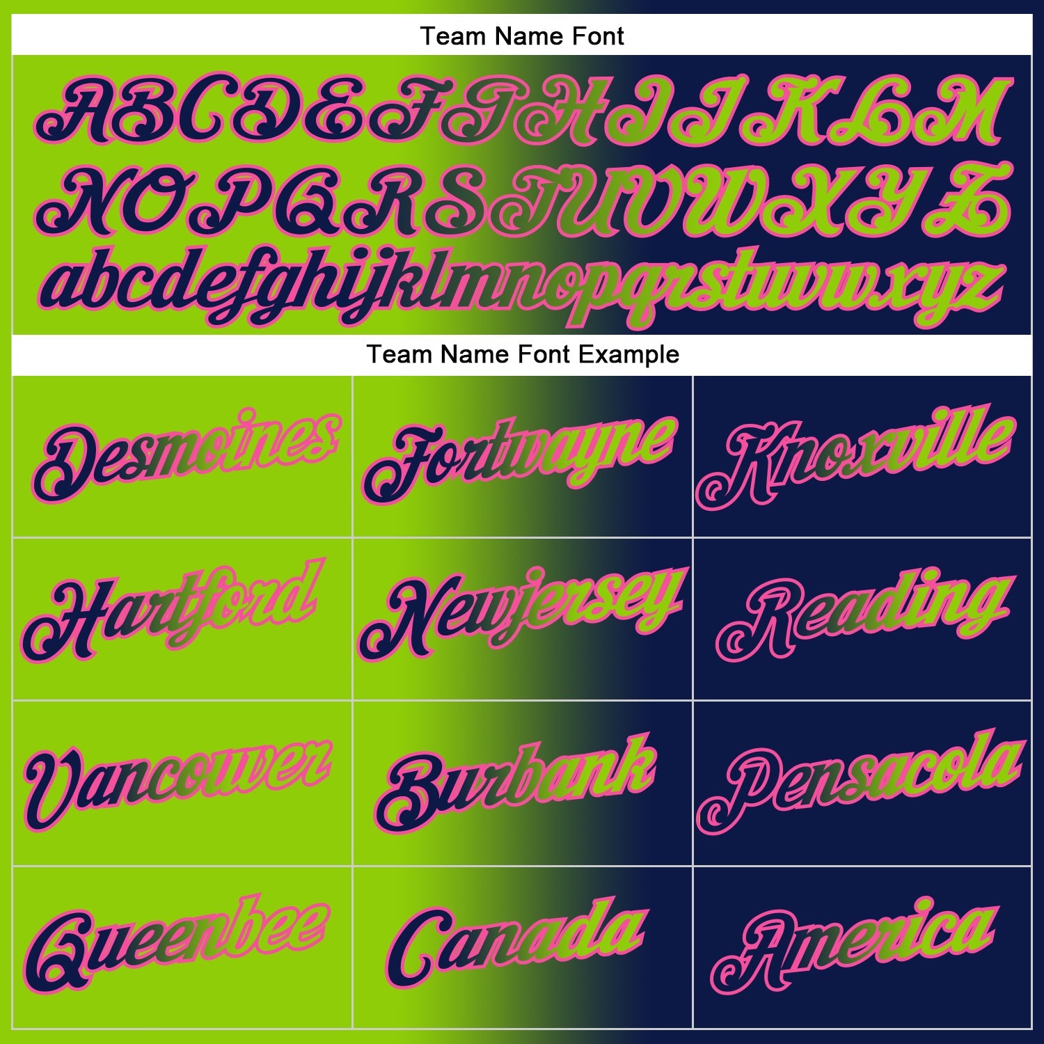 Custom Stitched Navy Neon Green-Pink Gradient Fashion Sports Pullover Sweatshirt Hoodie view 3