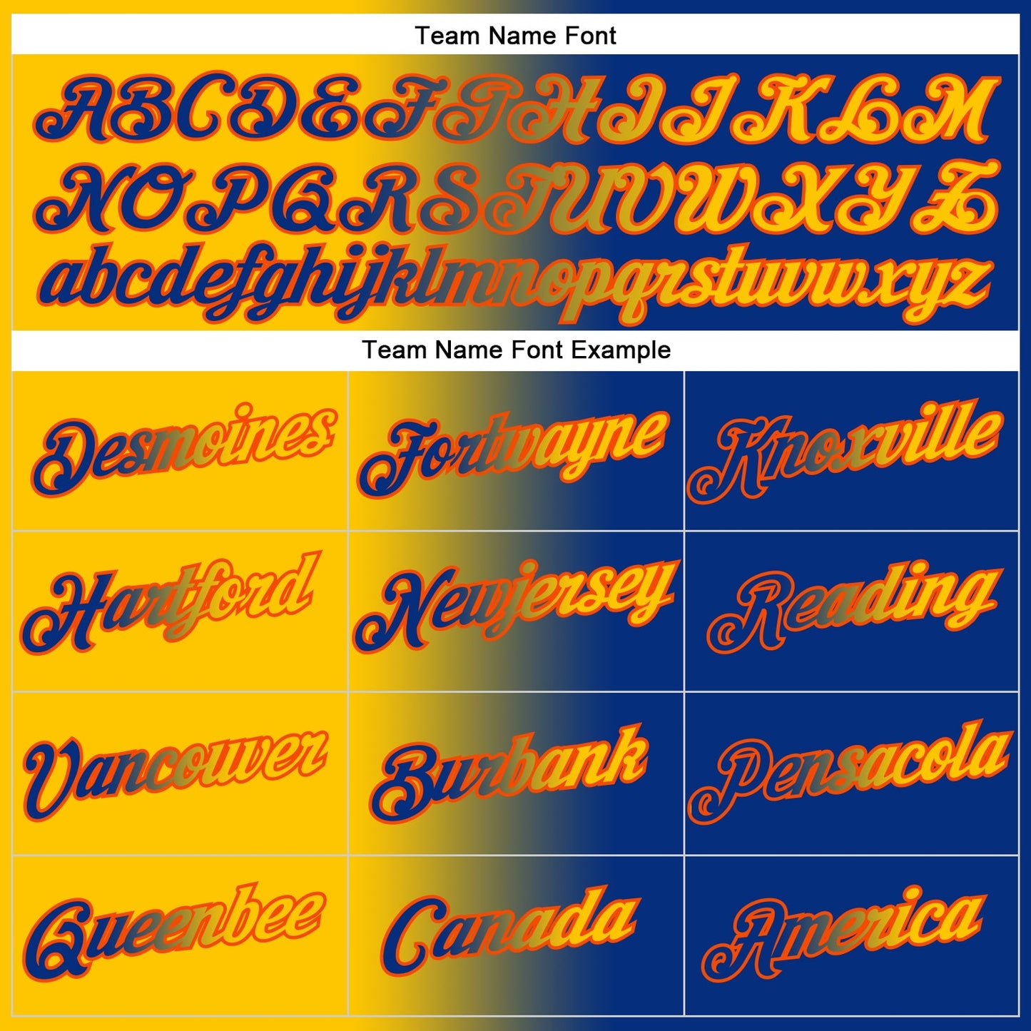 Custom Stitched Royal Yellow-Orange Gradient Fashion Sports Pullover Sweatshirt Hoodie view 3
