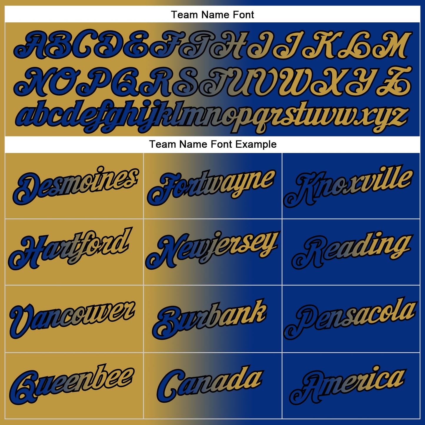Custom Stitched Royal Old Gold-Black Gradient Fashion Sports Pullover Sweatshirt Hoodie view 3