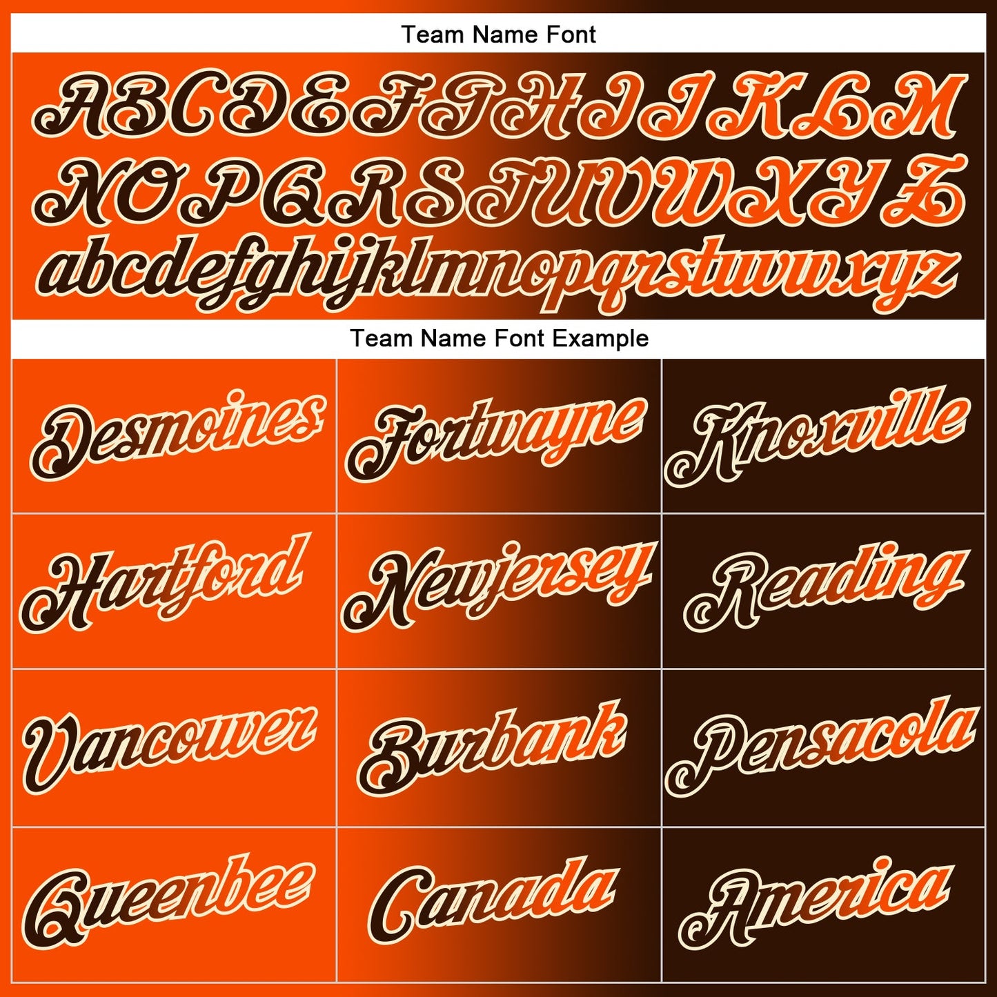 Custom Stitched Brown Orange-Cream Gradient Fashion Sports Pullover Sweatshirt Hoodie view 3
