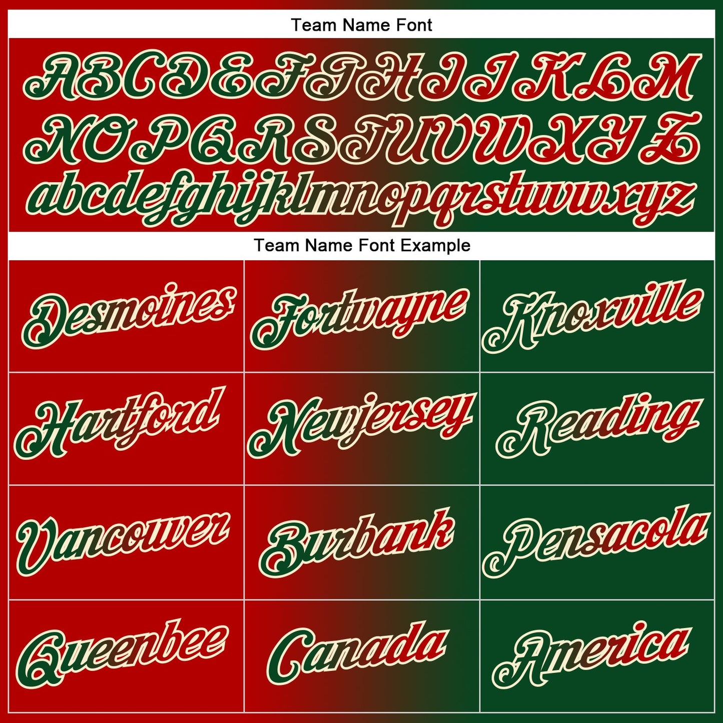 Custom Stitched Green Red-Cream Gradient Fashion Sports Pullover Sweatshirt Hoodie view 3