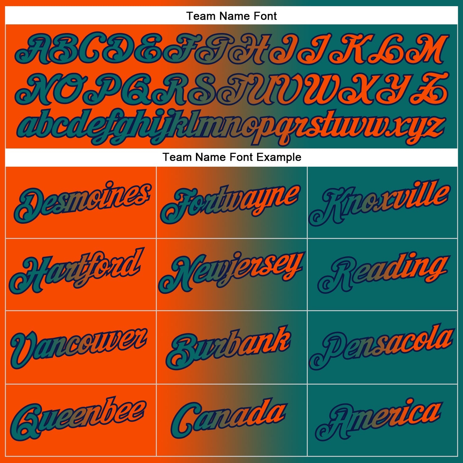 Custom Stitched Teal Orange-Navy Gradient Fashion Sports Pullover Sweatshirt Hoodie view 3