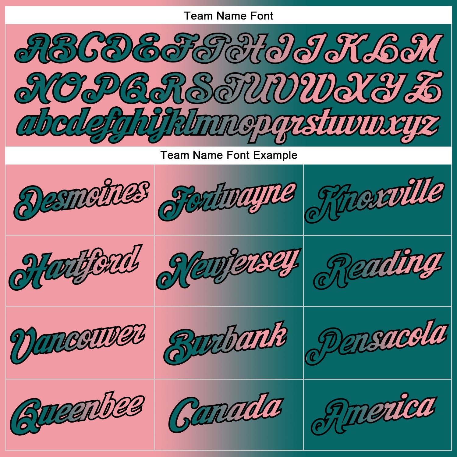 Custom Stitched Teal Medium Pink-Black Gradient Fashion Sports Pullover Sweatshirt Hoodie view 3