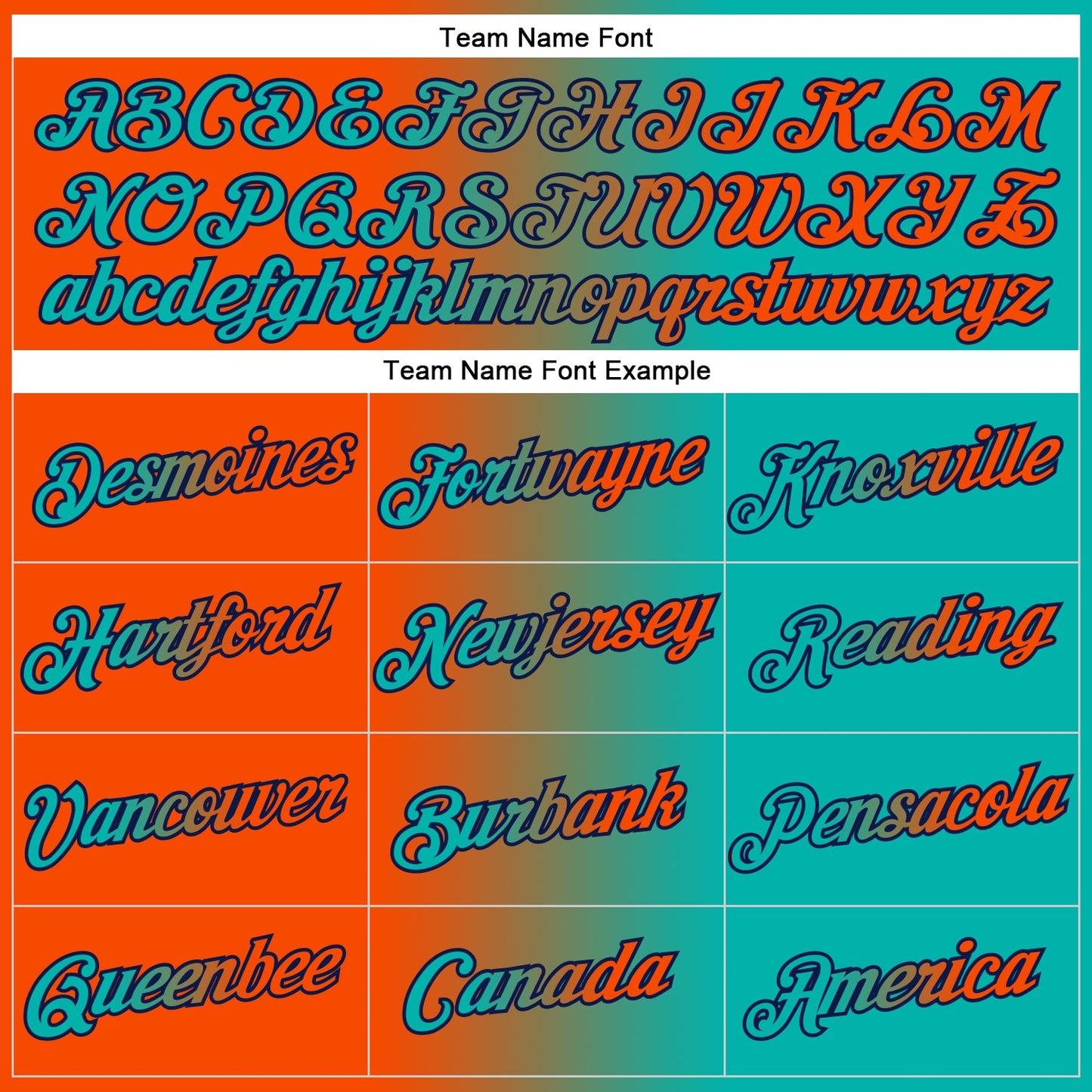 Custom Stitched Aqua Orange-Navy Gradient Fashion Sports Pullover Sweatshirt Hoodie view 3