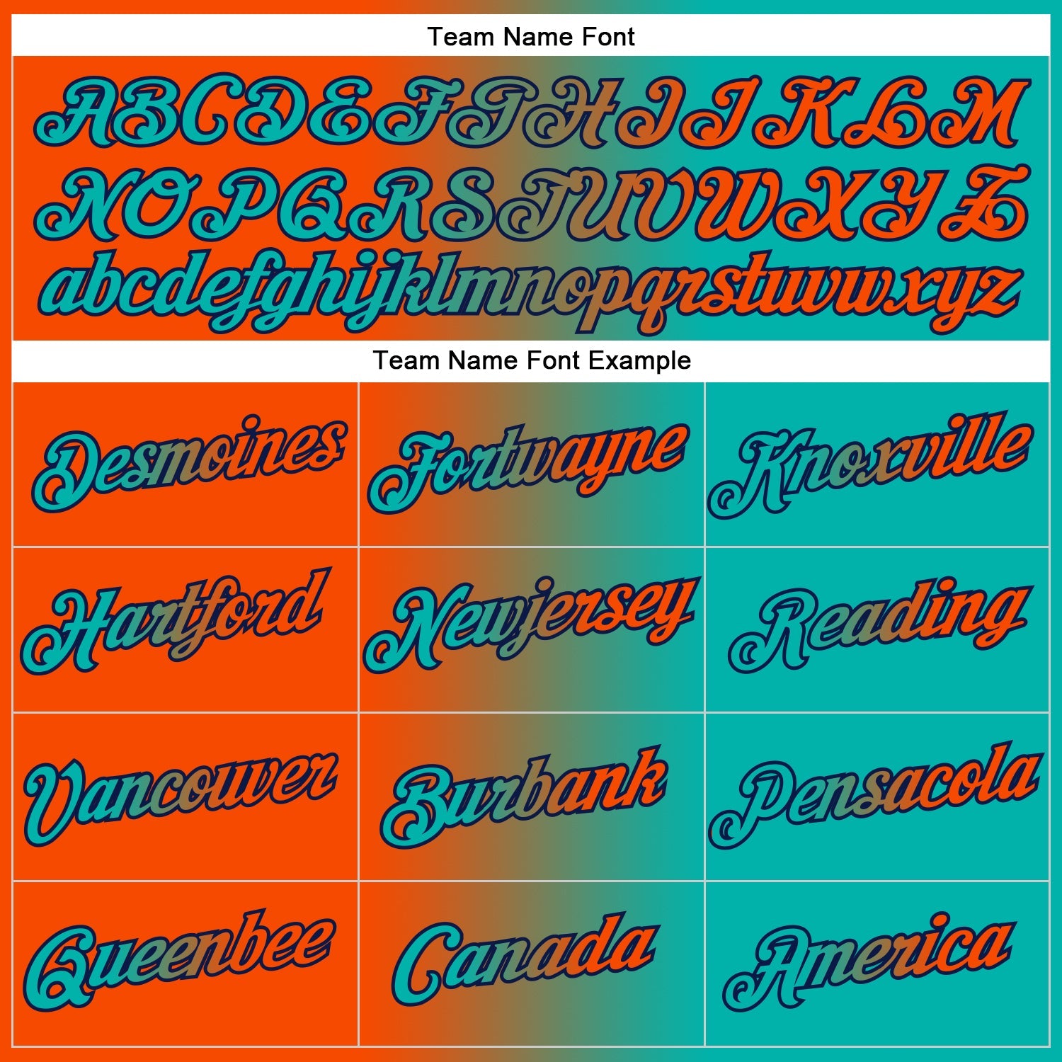 Custom Stitched Aqua Orange-Navy Gradient Fashion Sports Pullover Sweatshirt Hoodie view 3