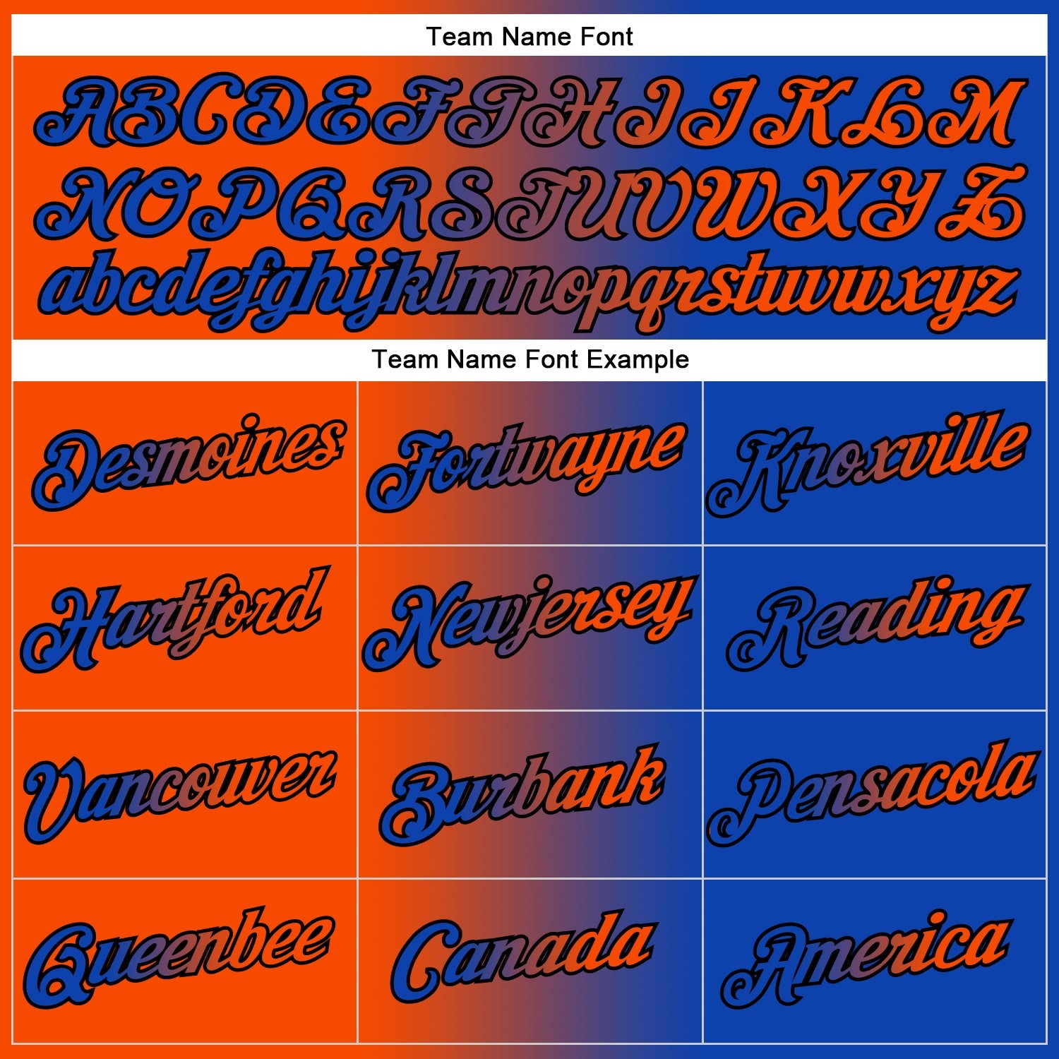 Custom Stitched Thunder Blue Orange-Black Gradient Fashion Sports Pullover Sweatshirt Hoodie view 3
