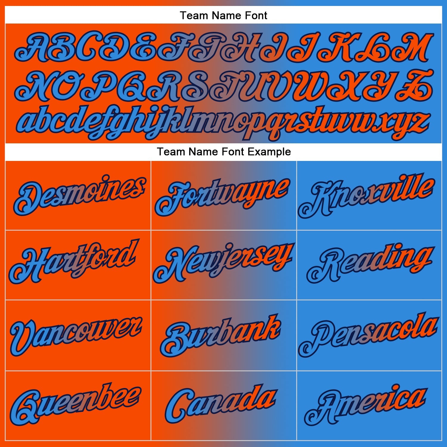 Custom Stitched Powder Blue Orange-Black Gradient Fashion Sports Pullover Sweatshirt Hoodie view 3