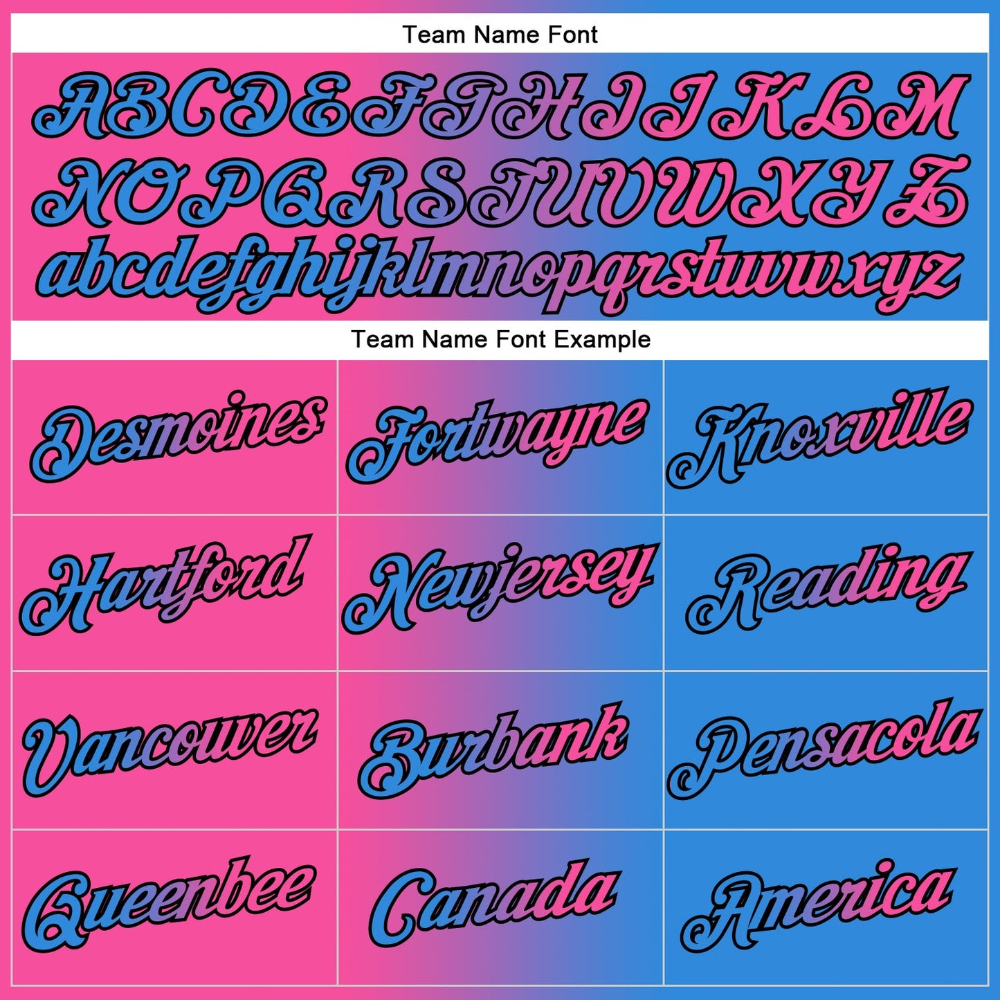 Custom Stitched Powder Blue Pink-Black Gradient Fashion Sports Pullover Sweatshirt Hoodie view 4