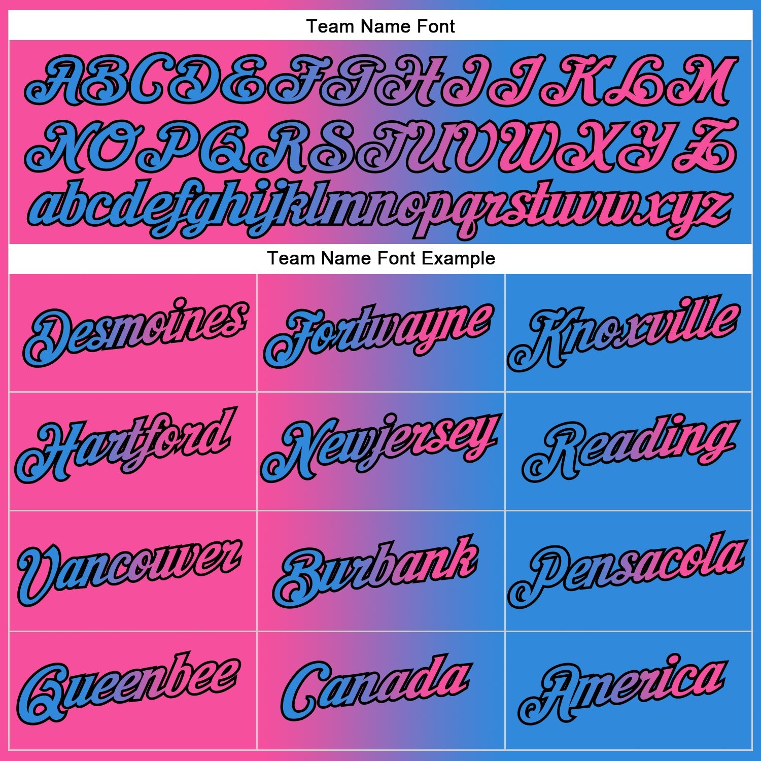 Custom Stitched Powder Blue Pink-Black Gradient Fashion Sports Pullover Sweatshirt Hoodie view 4