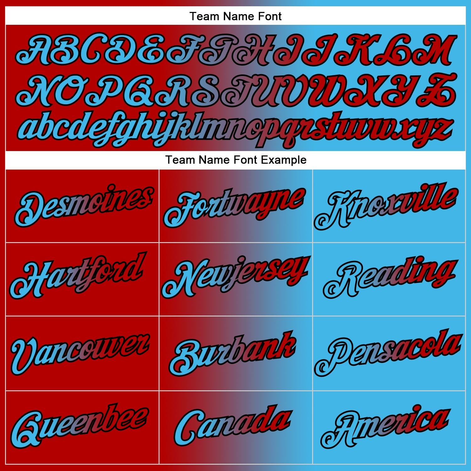 Custom Stitched Sky Blue Red-Black Gradient Fashion Sports Pullover Sweatshirt Hoodie view 3