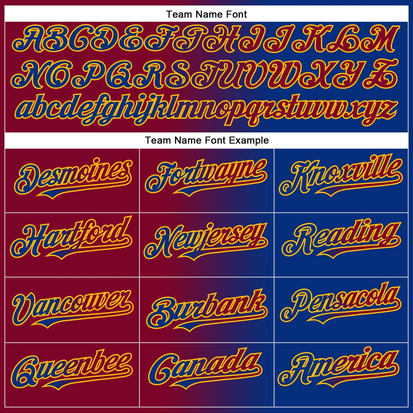 Custom Royal Maroon-Gold Authentic Gradient Fashion Baseball Jersey view 4