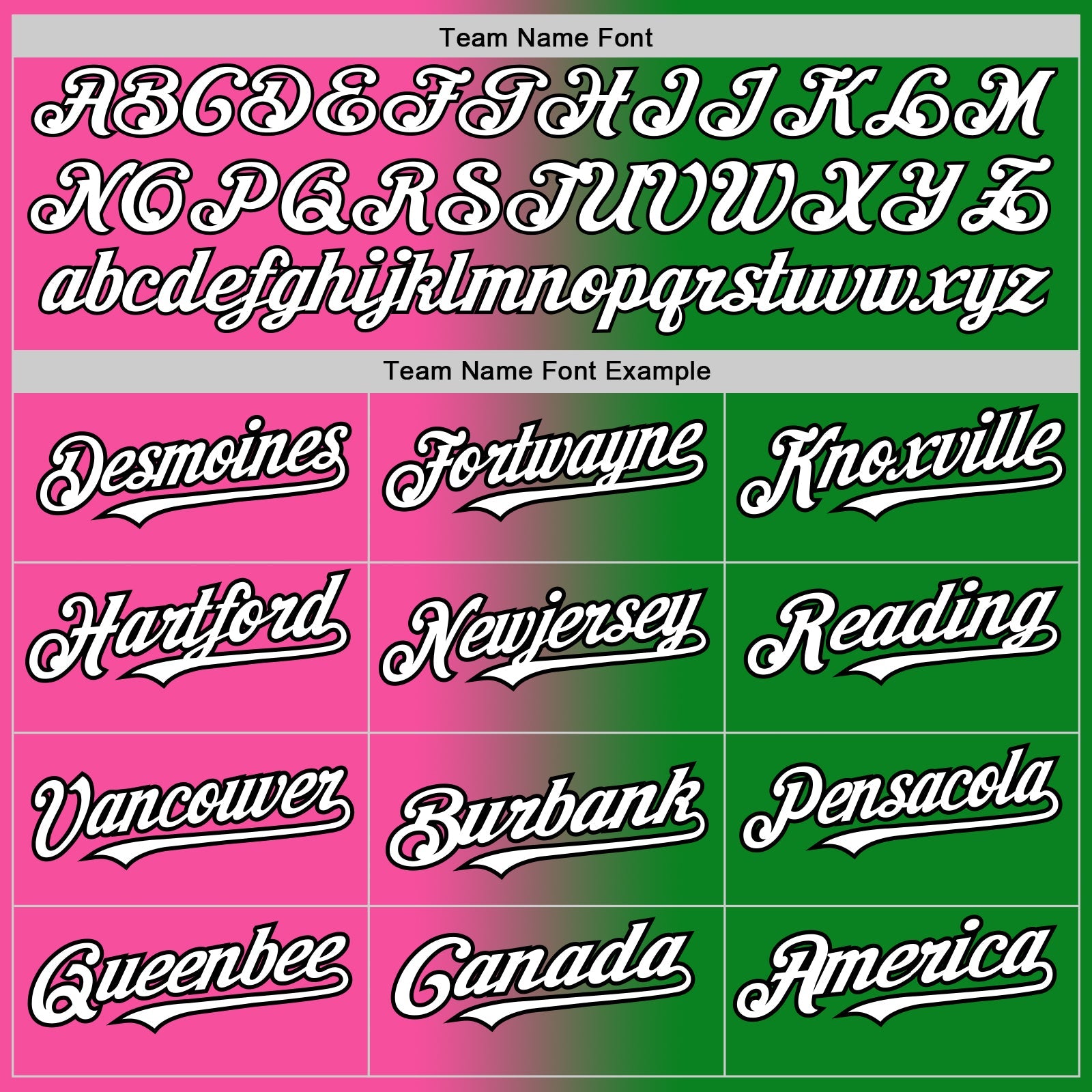 Custom Grass Green White Pink-Black Authentic Gradient Fashion Baseball Jersey view 4
