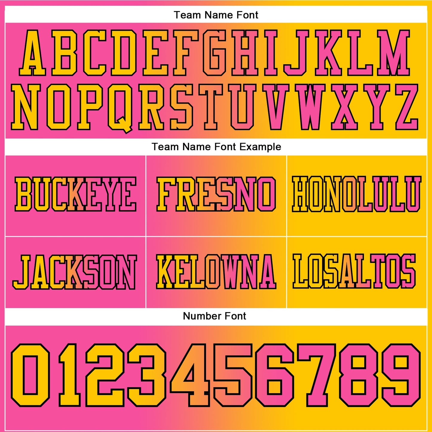 Custom Yellow Pink-Black Authentic Gradient Fashion Football Jersey view 3