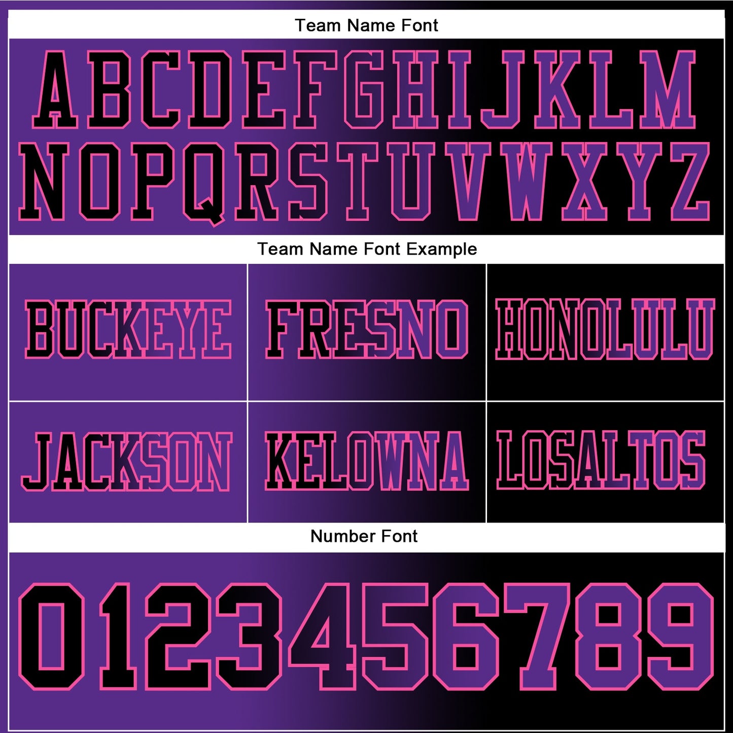 Custom Black Purple-Pink Authentic Gradient Fashion Football Jersey view 3
