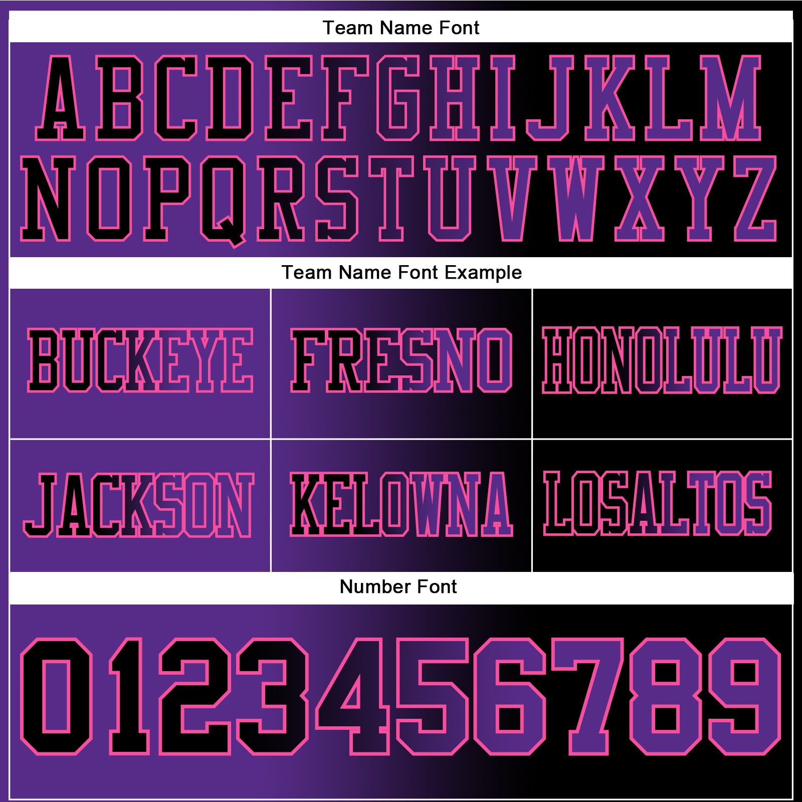 Custom Black Purple-Pink Authentic Gradient Fashion Football Jersey view 3