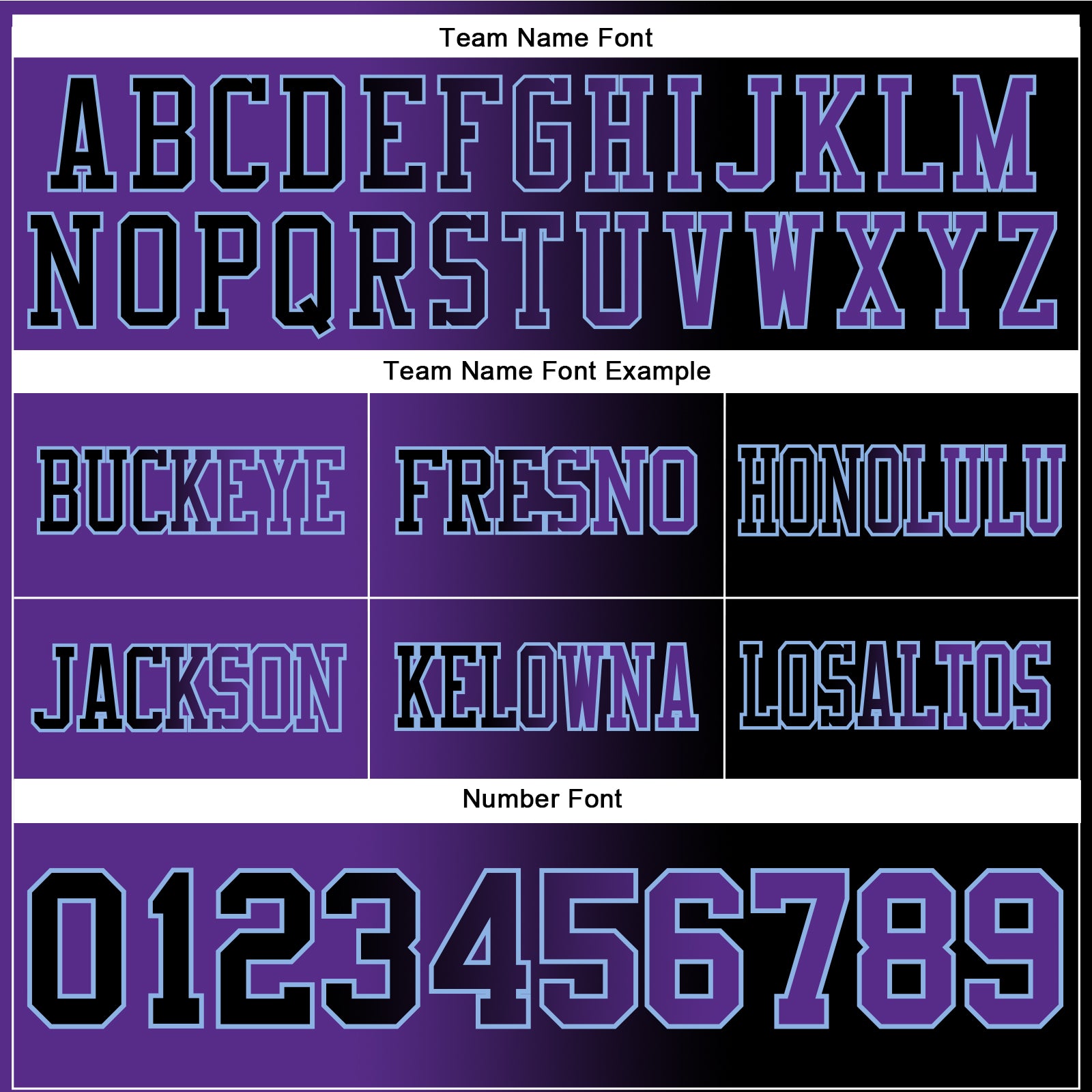 Custom Black Purple-Light Blue Authentic Gradient Fashion Football Jersey view 3