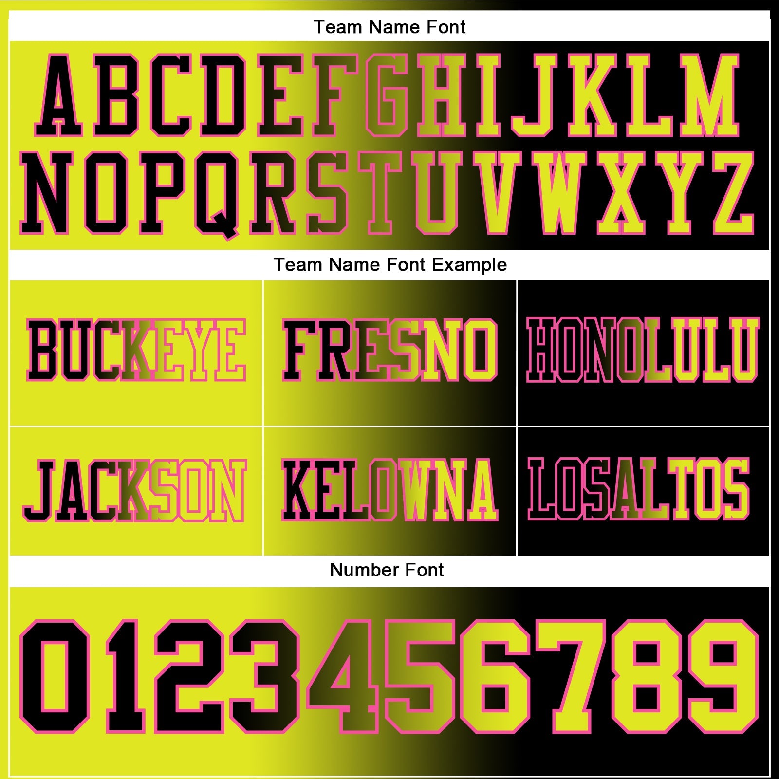 Custom Black Neon Yellow-Pink Authentic Gradient Fashion Football Jersey view 3