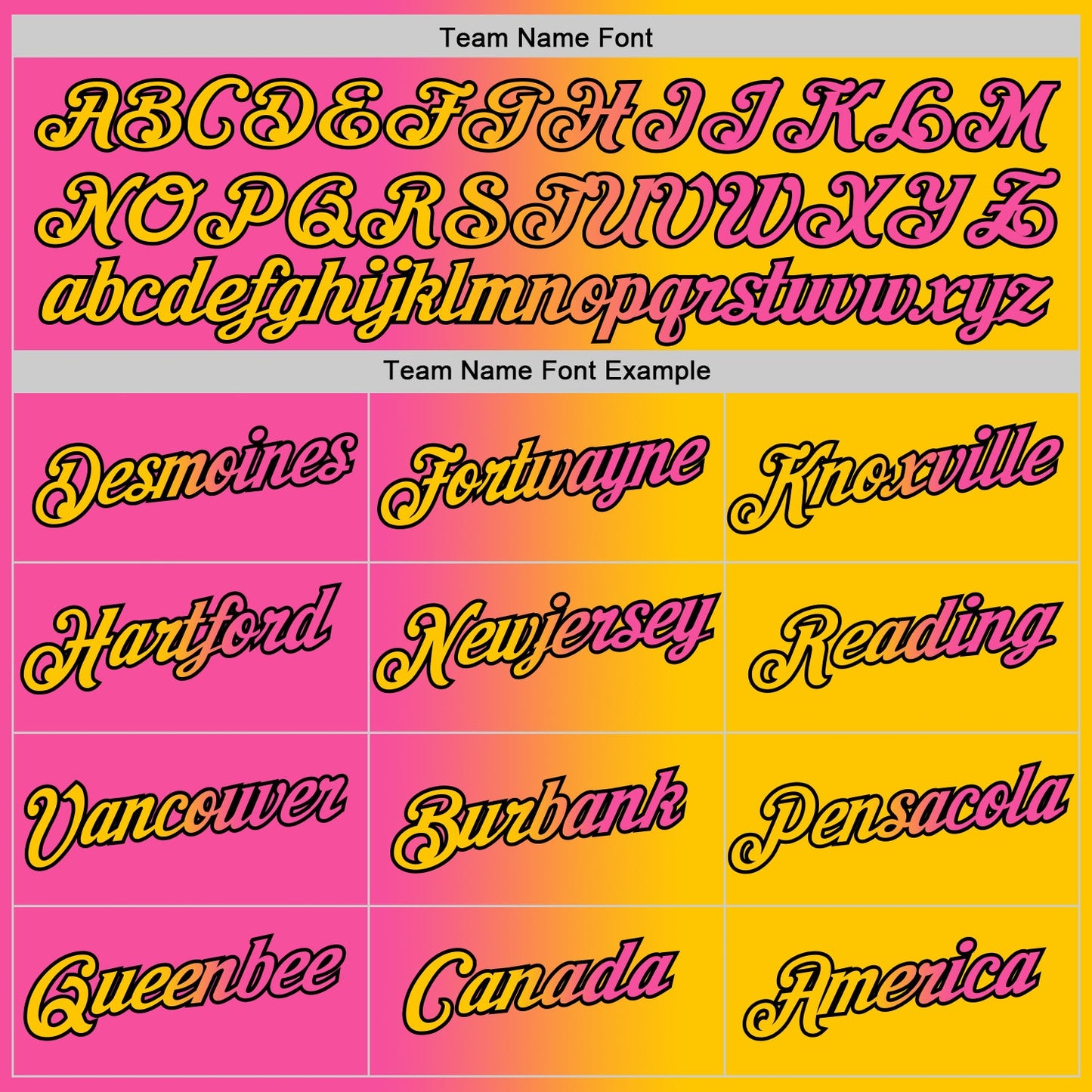 Custom Yellow Pink-Black Gradient Fashion Performance T-Shirt view 3