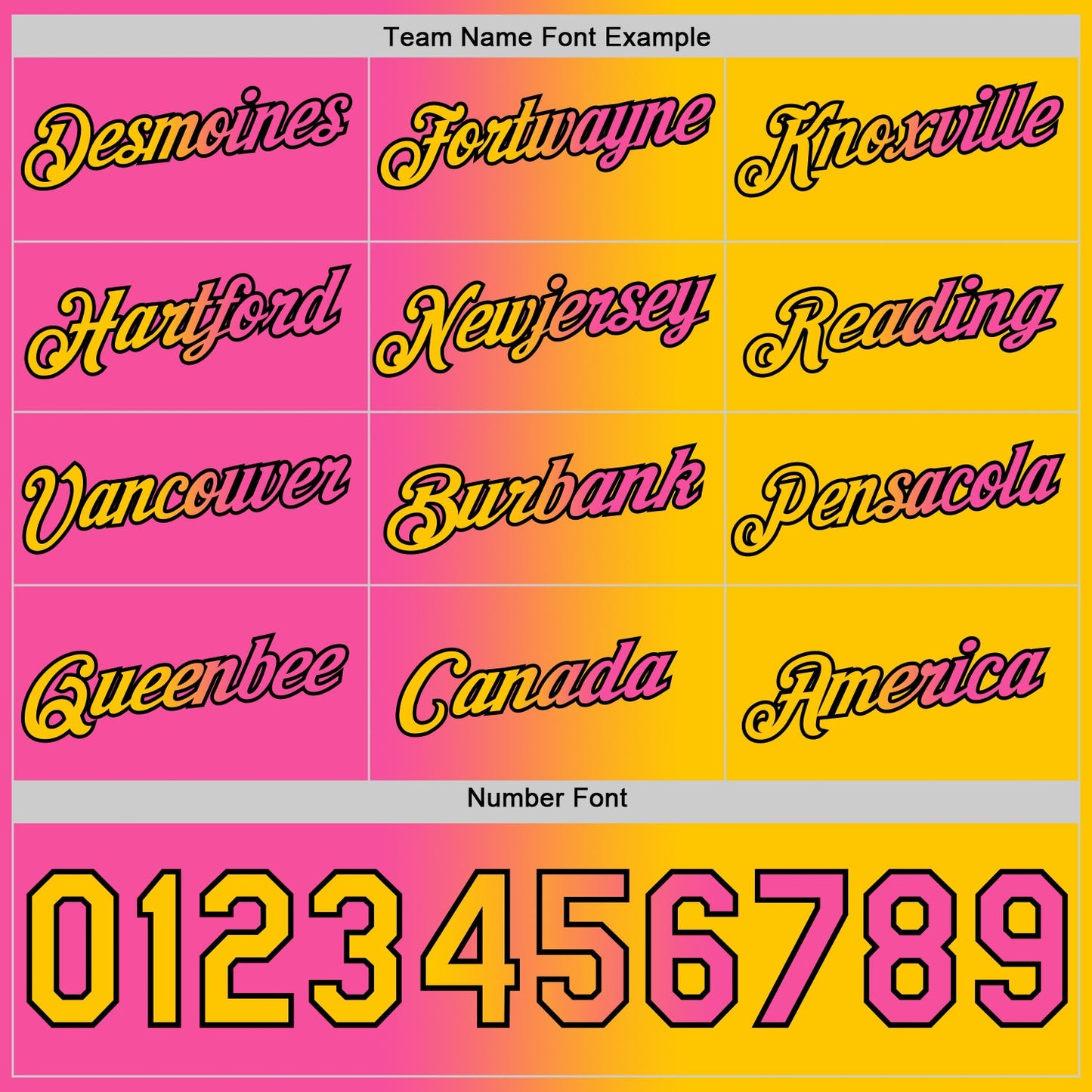 Custom Yellow Pink-Black Gradient Fashion Performance T-Shirt view 4