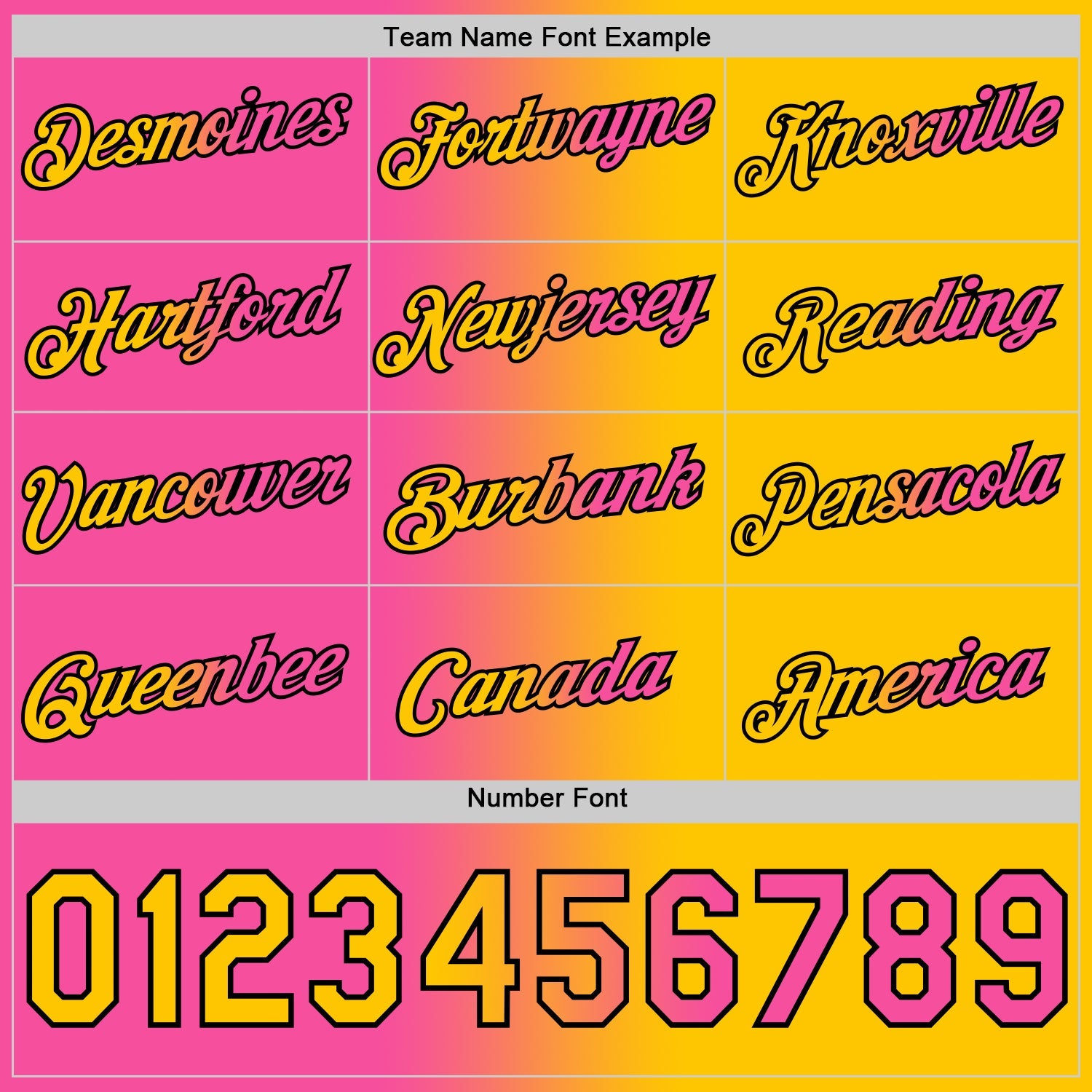 Custom Yellow Pink-Black Gradient Fashion Performance T-Shirt view 4
