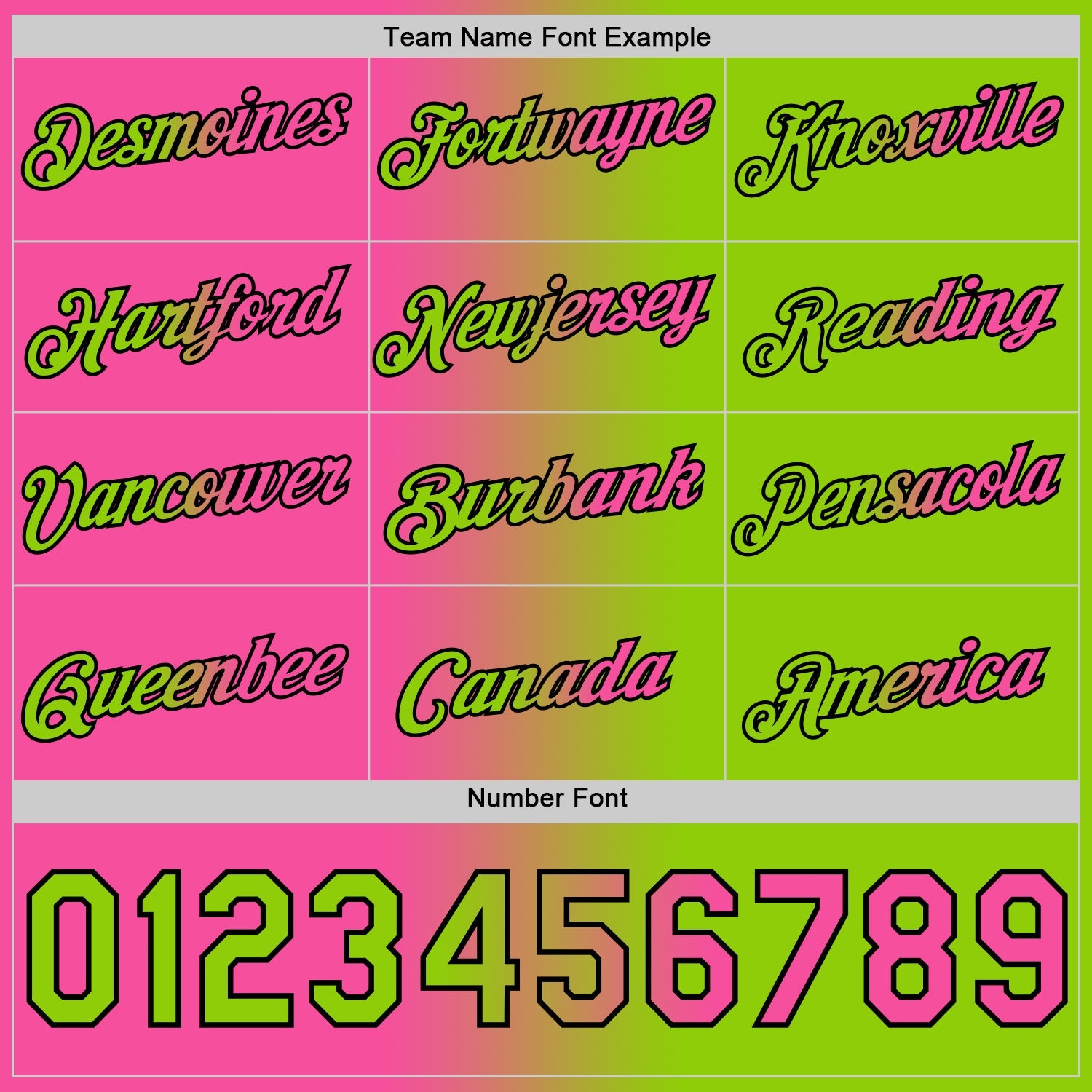 Custom Neon Green Pink-Black Gradient Fashion Performance T-Shirt view 4