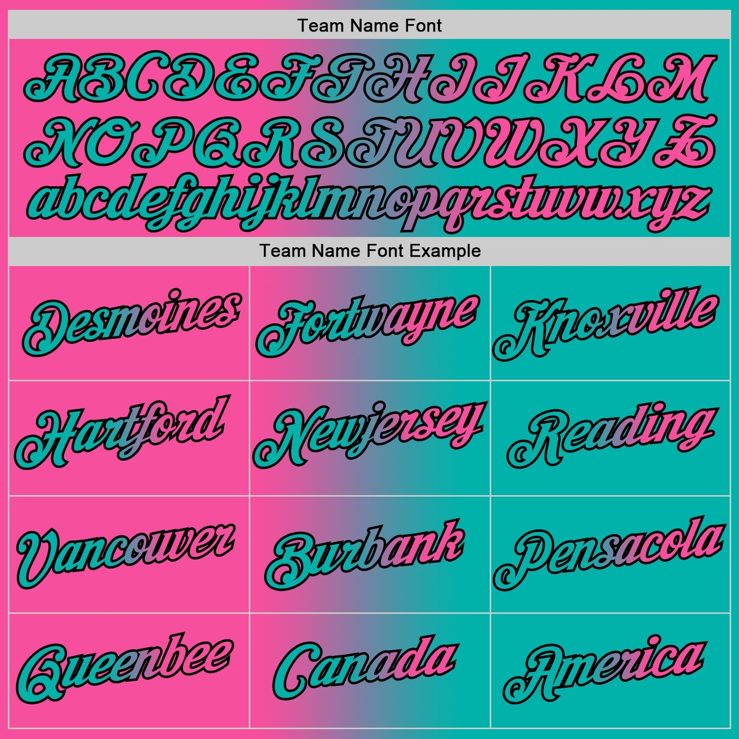 Custom Aqua Pink-Black Gradient Fashion Performance T-Shirt view 3