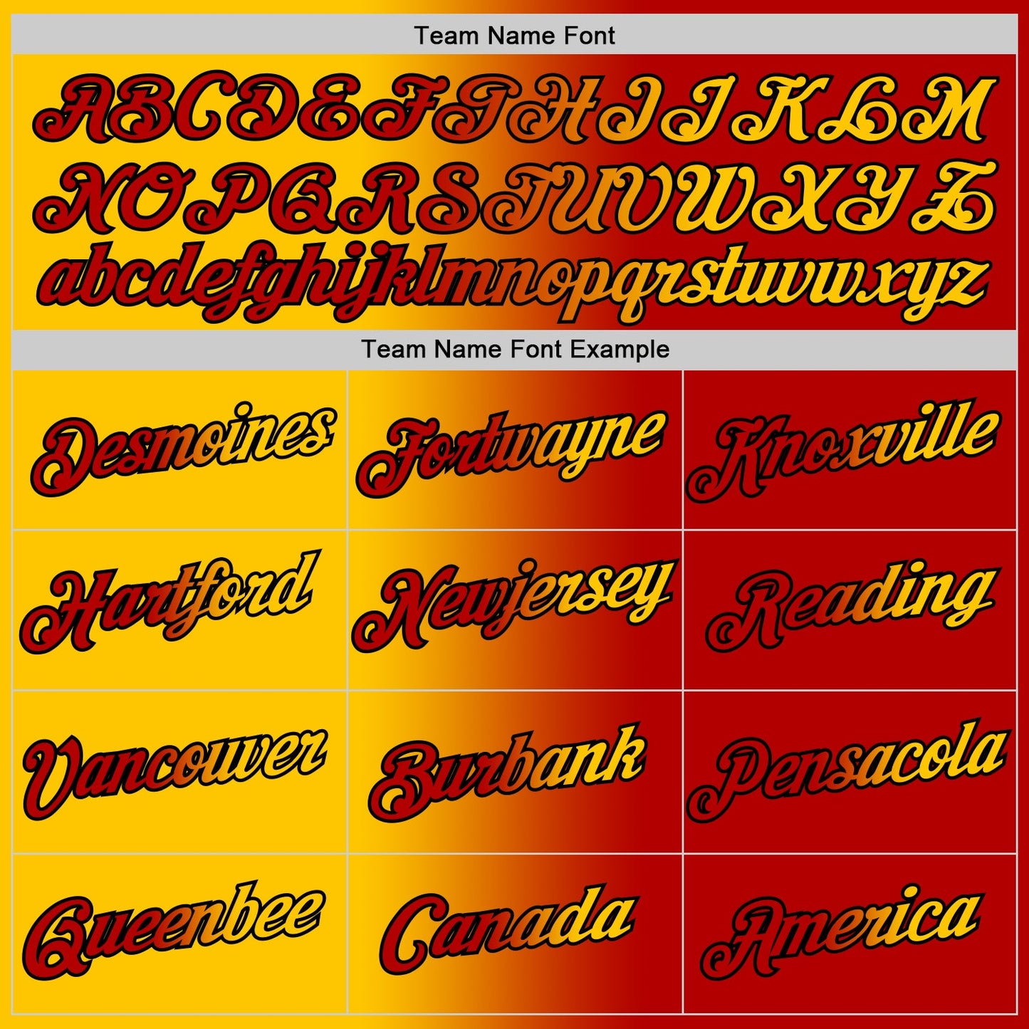 Custom Red Yellow-Black Gradient Fashion Performance T-Shirt view 3