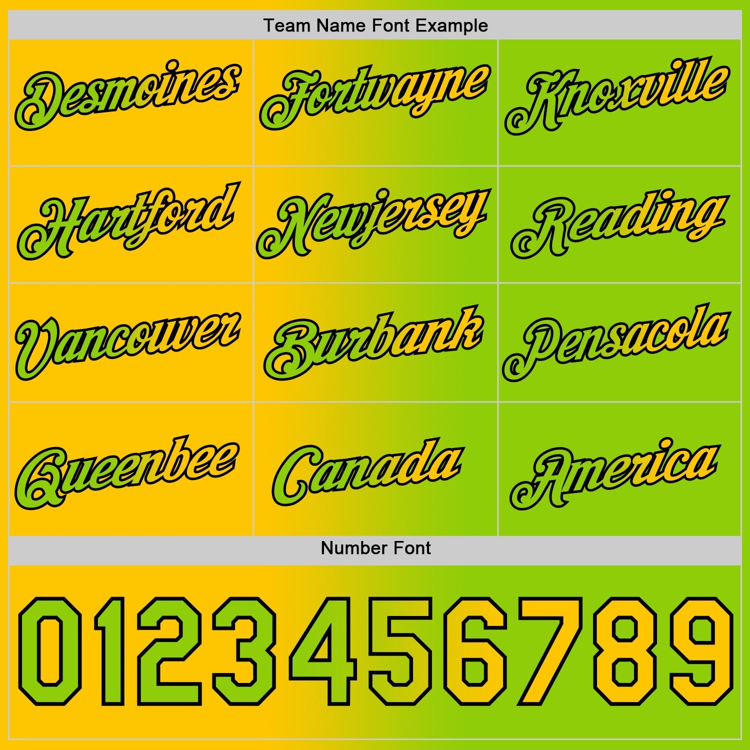 Custom Neon Green Yellow-Black Gradient Fashion Performance T-Shirt view 4