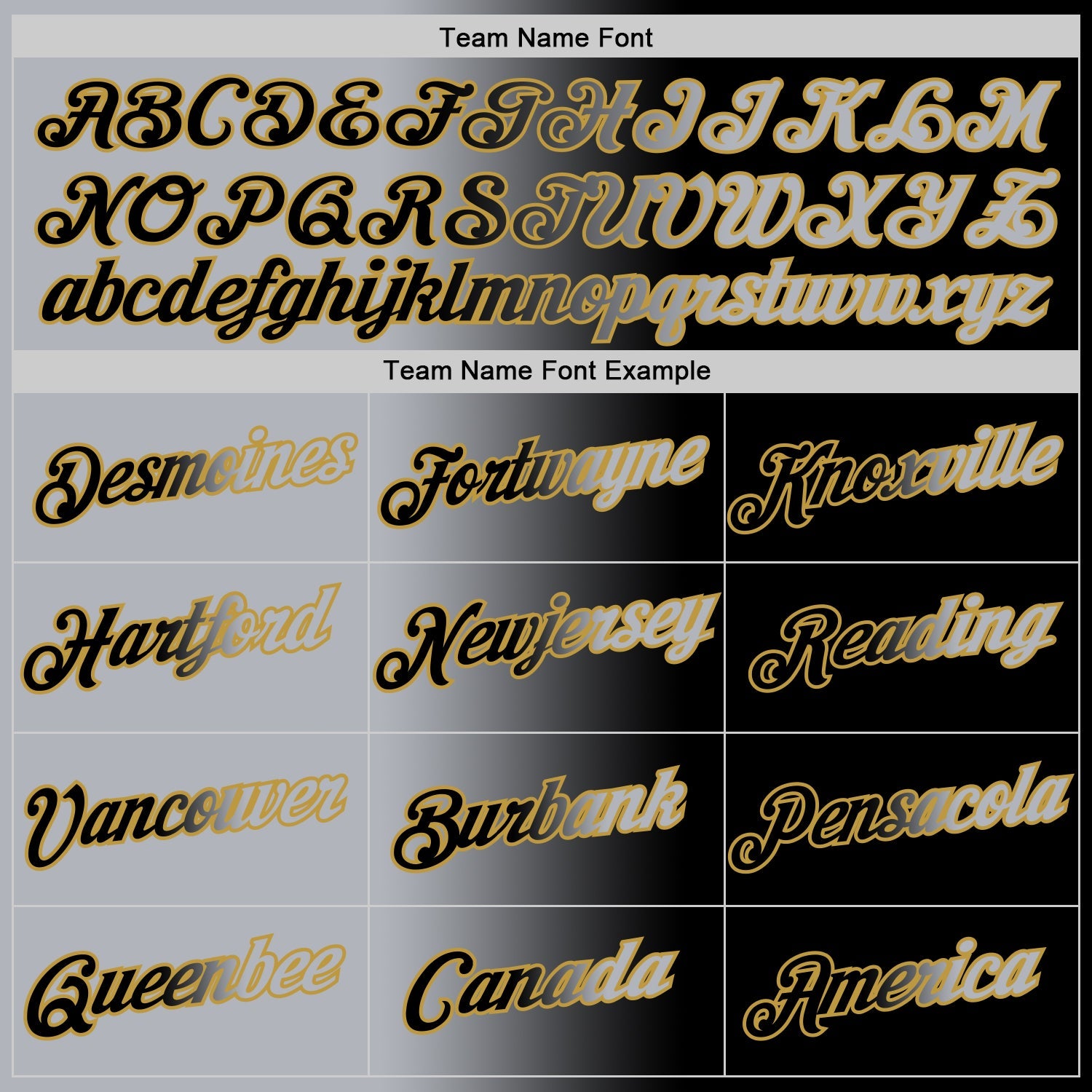 Custom Black Gray-Old Gold Gradient Fashion Performance T-Shirt view 3