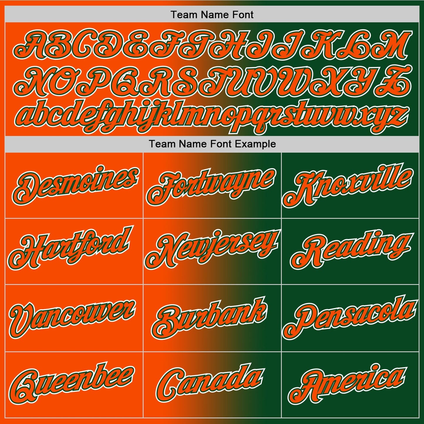 Custom Green Orange-White Gradient Fashion Performance T-Shirt view 4