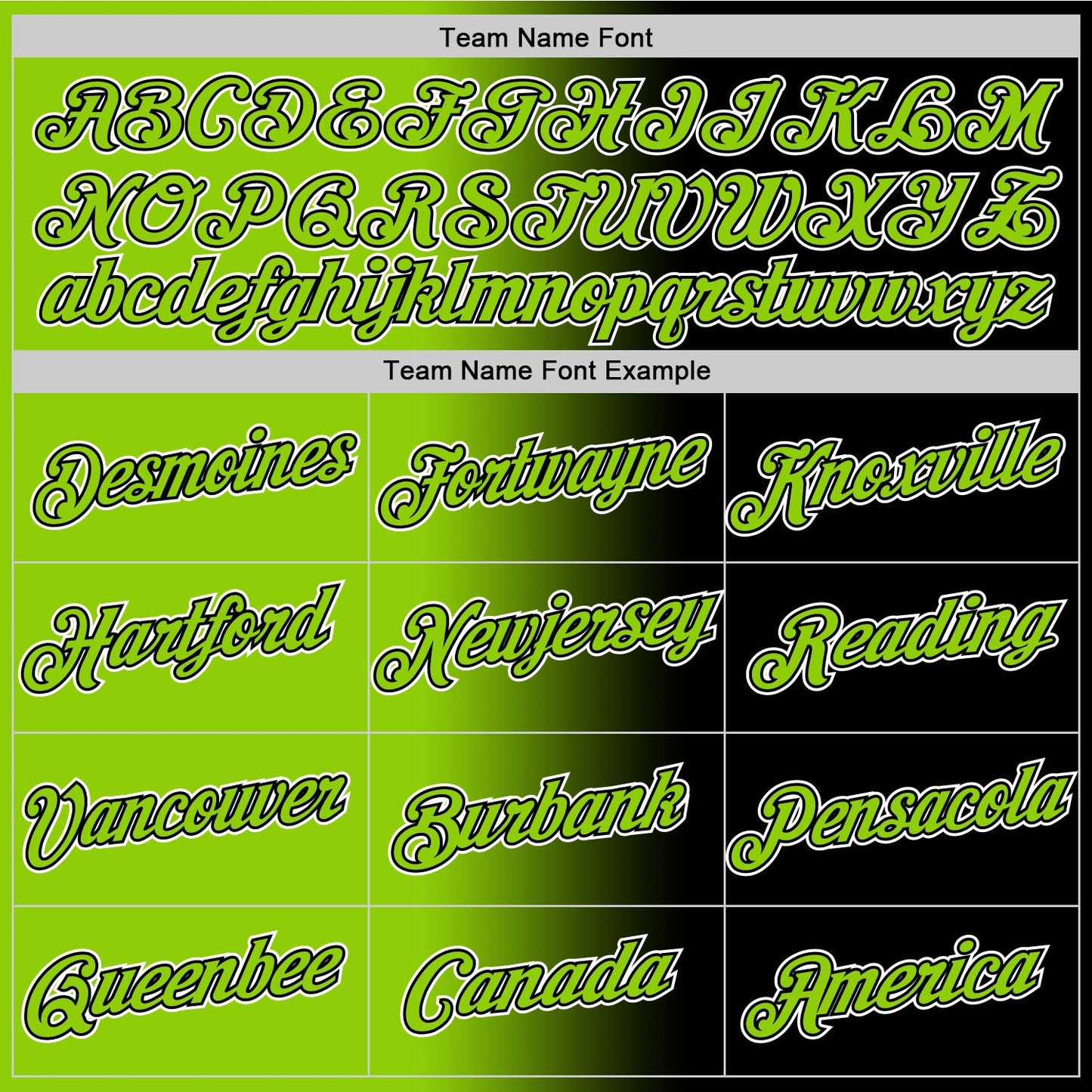 Custom Black Neon Green-White Gradient Fashion Performance T-Shirt view 4