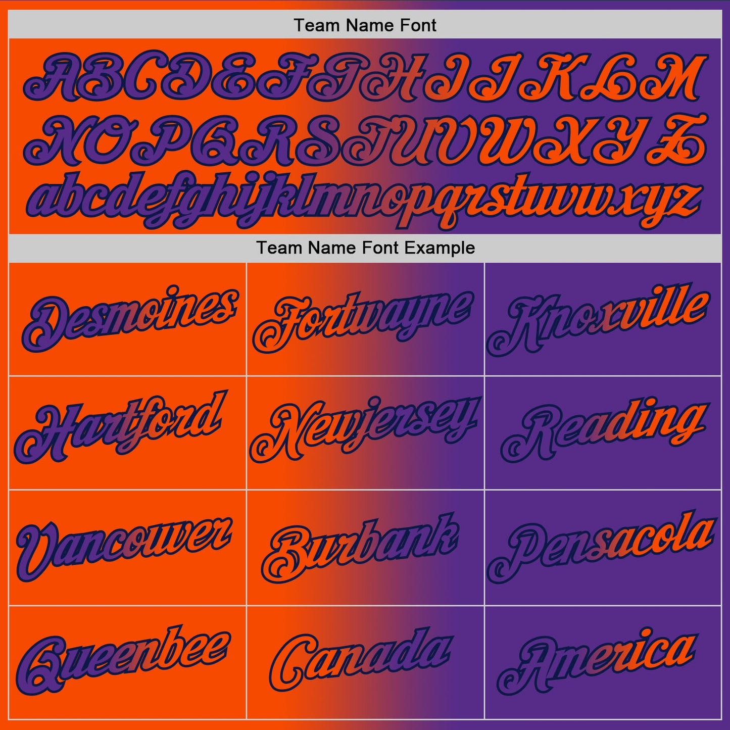 Custom Purple Orange-Navy Gradient Fashion Performance T-Shirt view 4