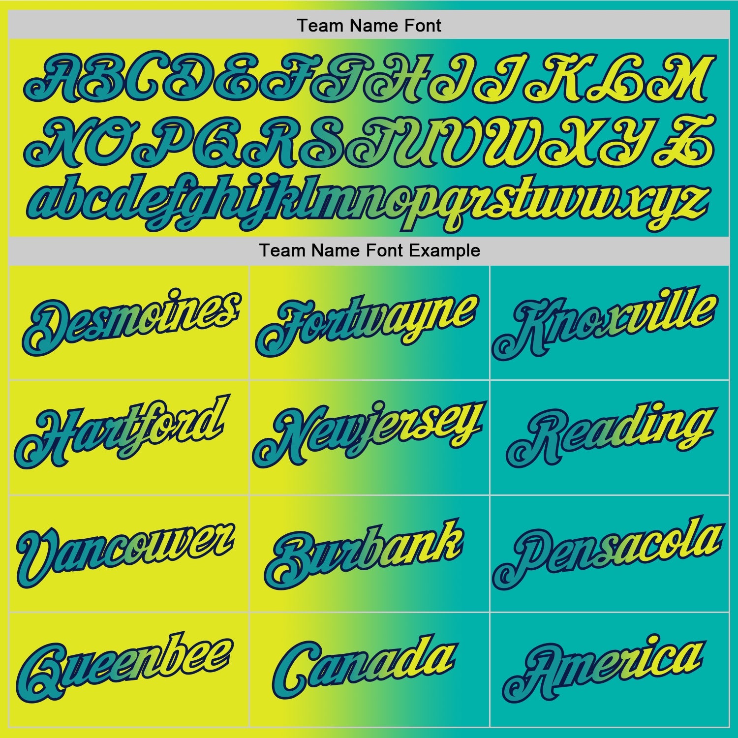 Custom Aqua Neon Yellow-Navy Gradient Fashion Performance T-Shirt view 4