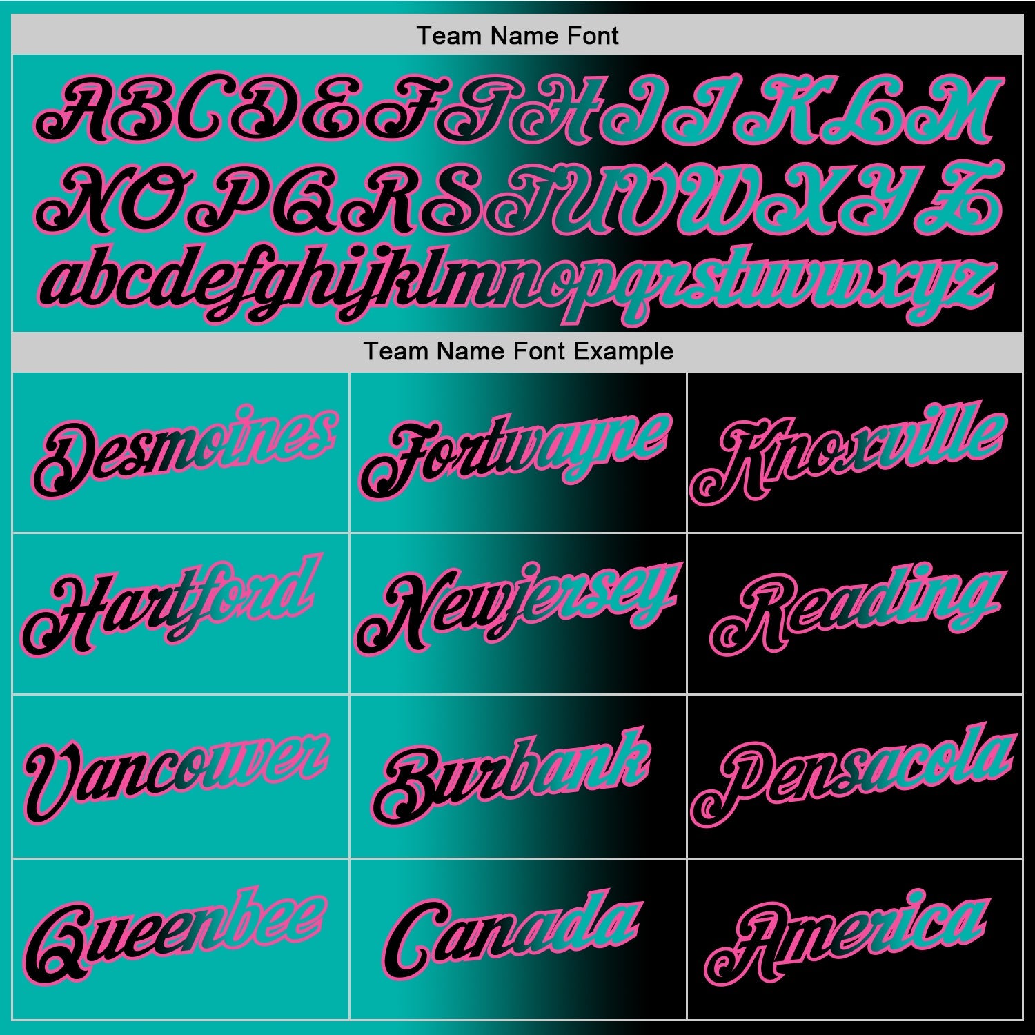 Custom Black Aqua-Pink Gradient Fashion Performance T-Shirt view 4