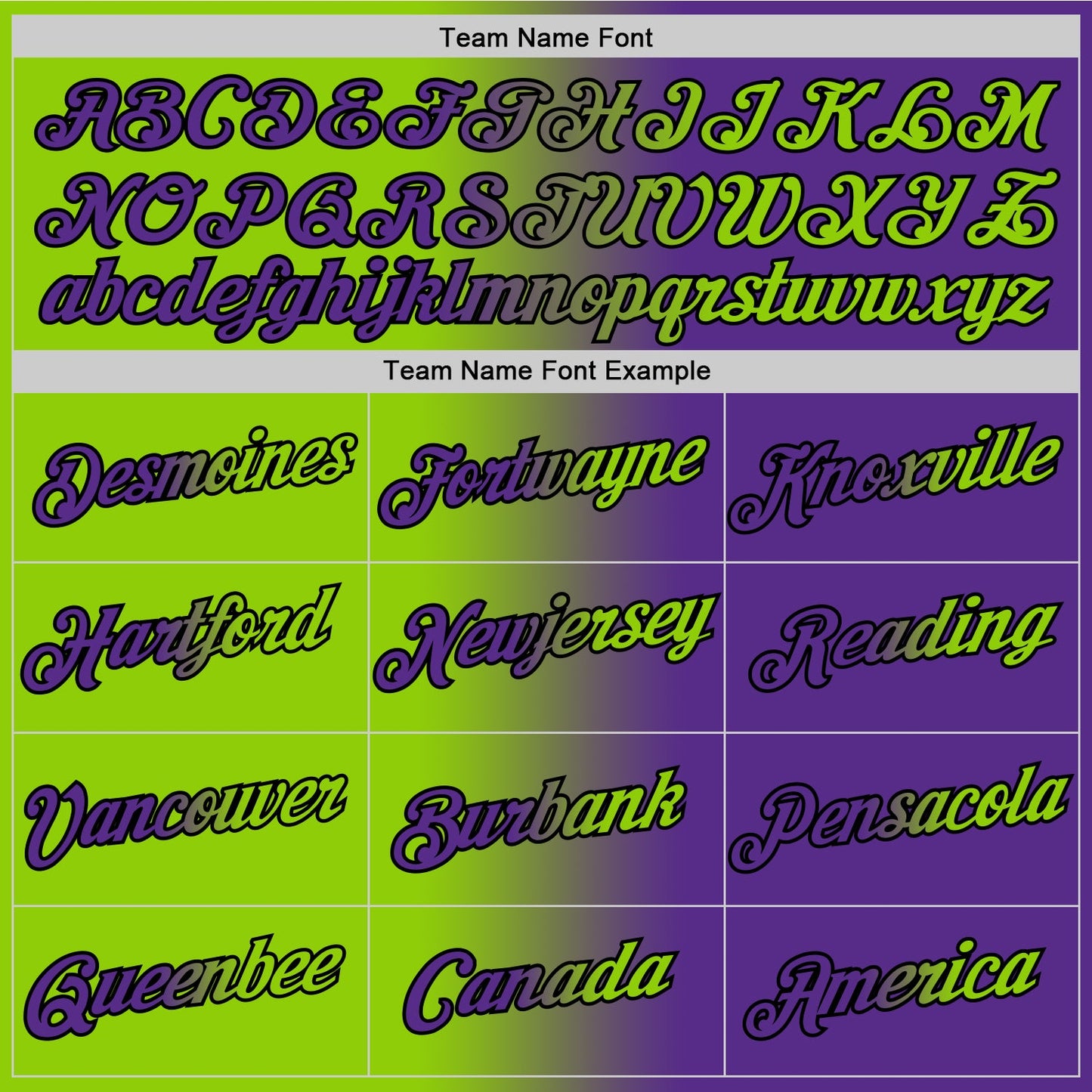 Custom Purple Neon Green-Black Gradient Fashion Performance T-Shirt view 4